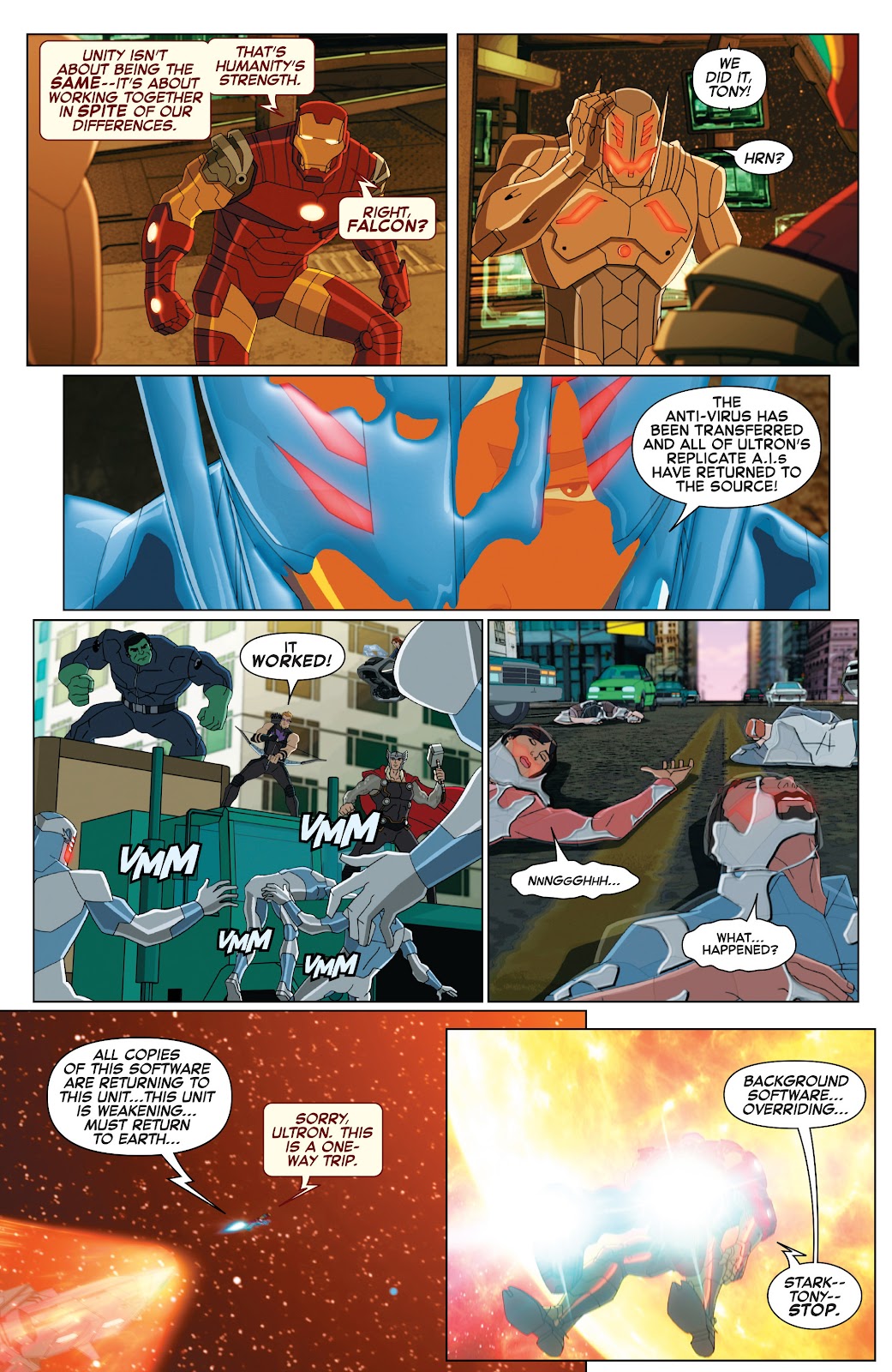Marvel Universe Avengers Assemble: Civil War issue 4 - Page 20