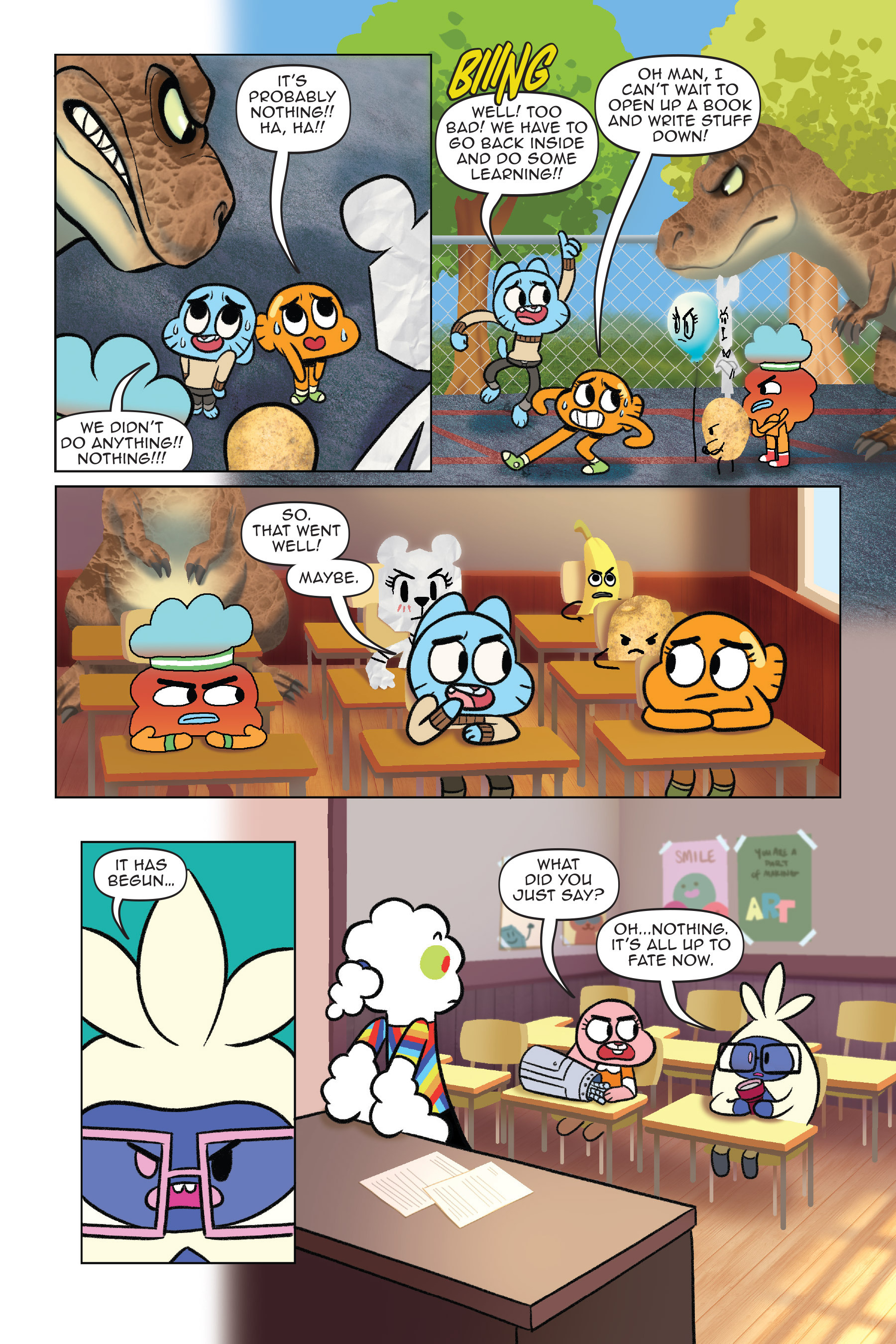 Read online The Amazing World of Gumball: Cheat Code comic -  Issue # Full - 50