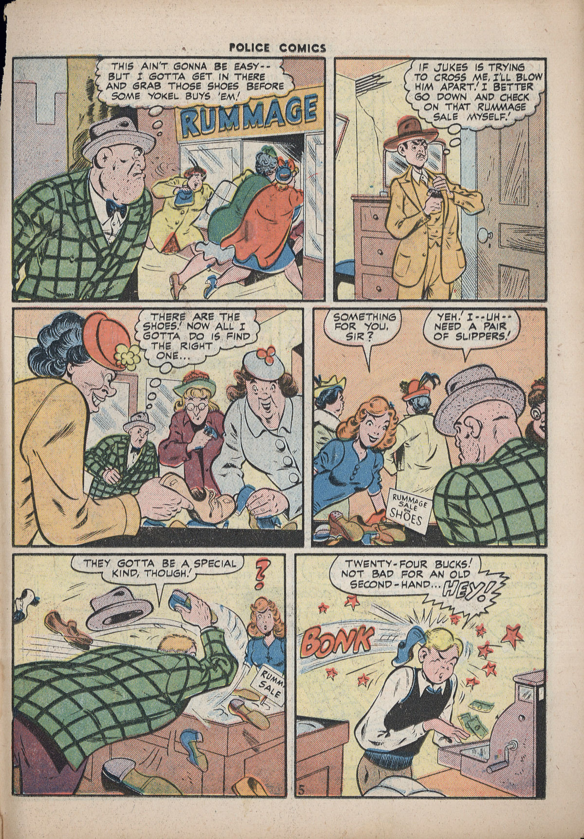 Read online Police Comics comic -  Issue #72 - 37