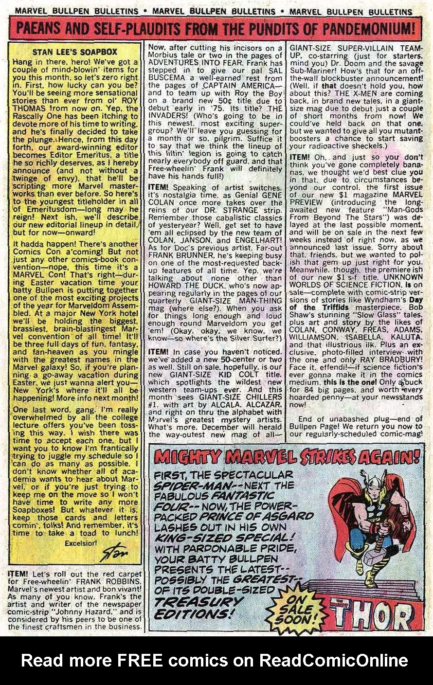 Read online Uncanny X-Men (1963) comic -  Issue #92 - 29