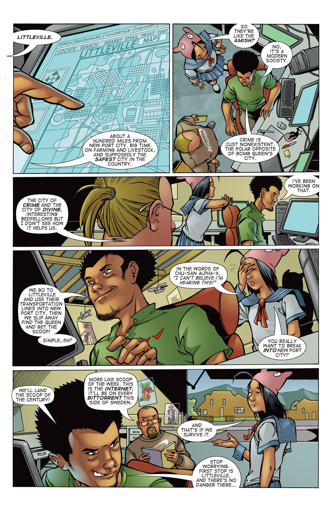 Read online Bomb Queen V: The Divine Comedy comic -  Issue #1 - 9