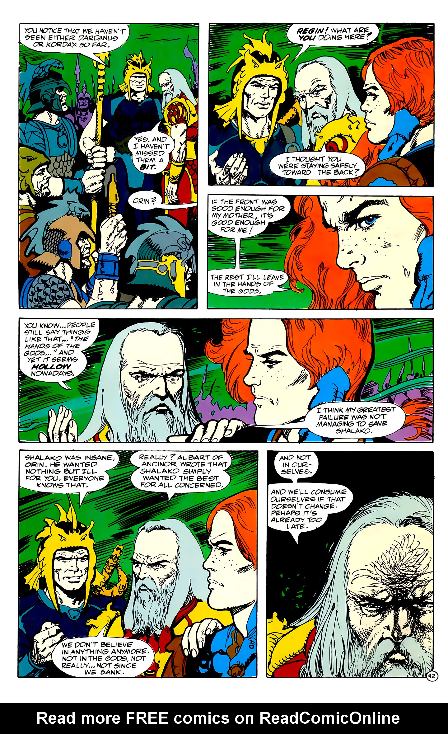 Read online Atlantis Chronicles comic -  Issue #4 - 42