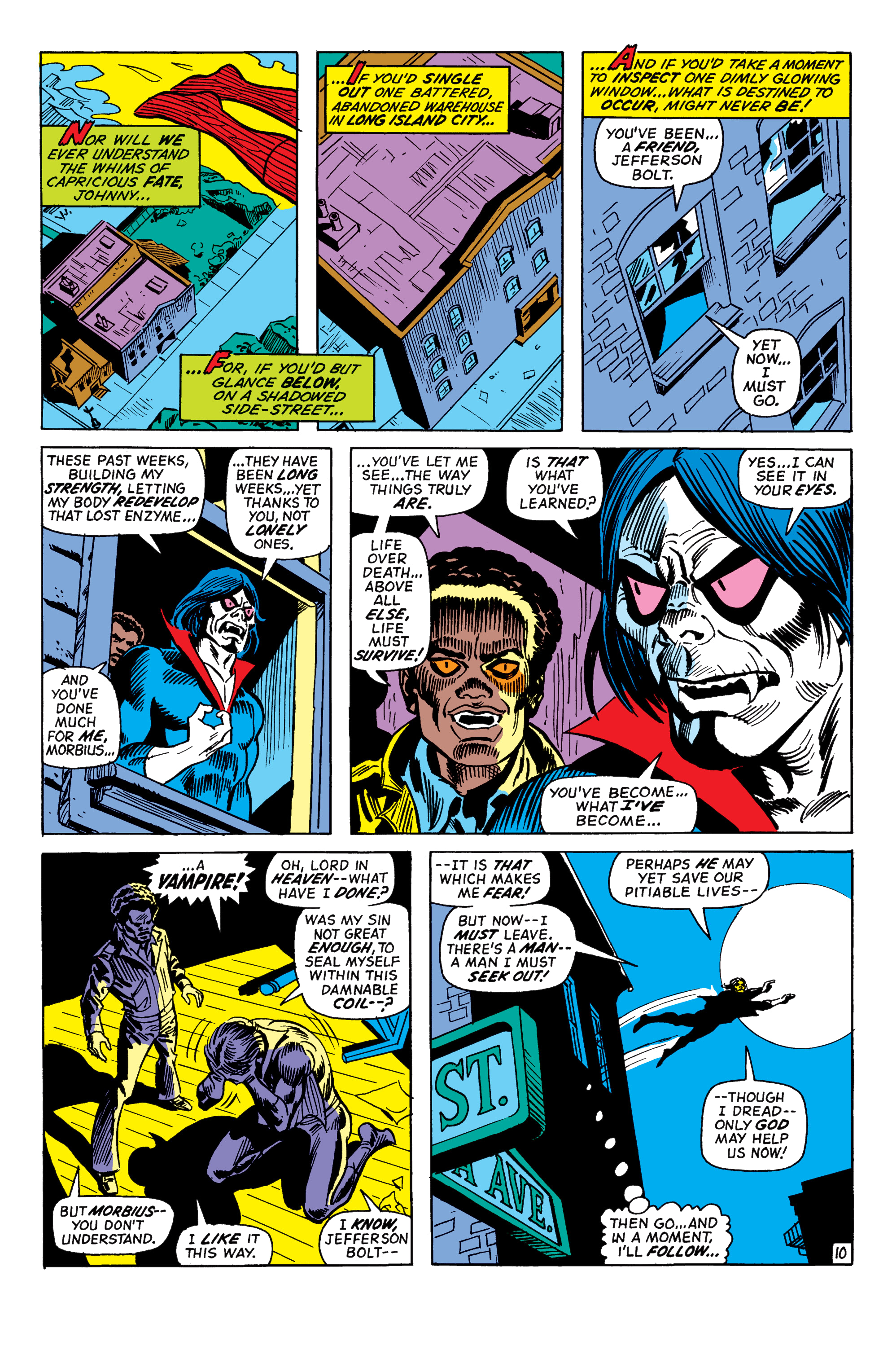 Read online Morbius Epic Collection comic -  Issue # The Living Vampire (Part 1) - 71