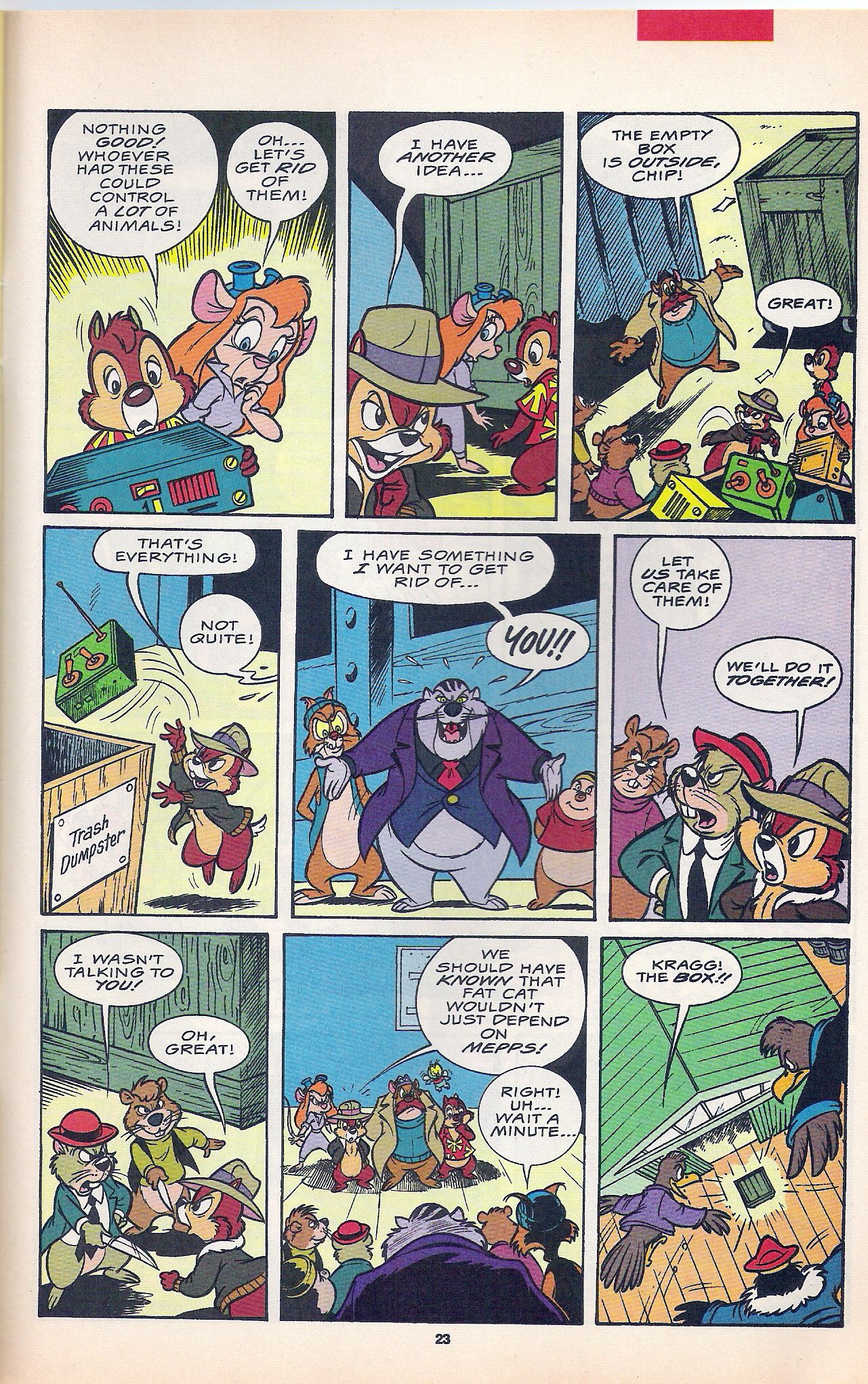 Read online Disney's Chip 'N Dale Rescue Rangers comic -  Issue #4 - 31