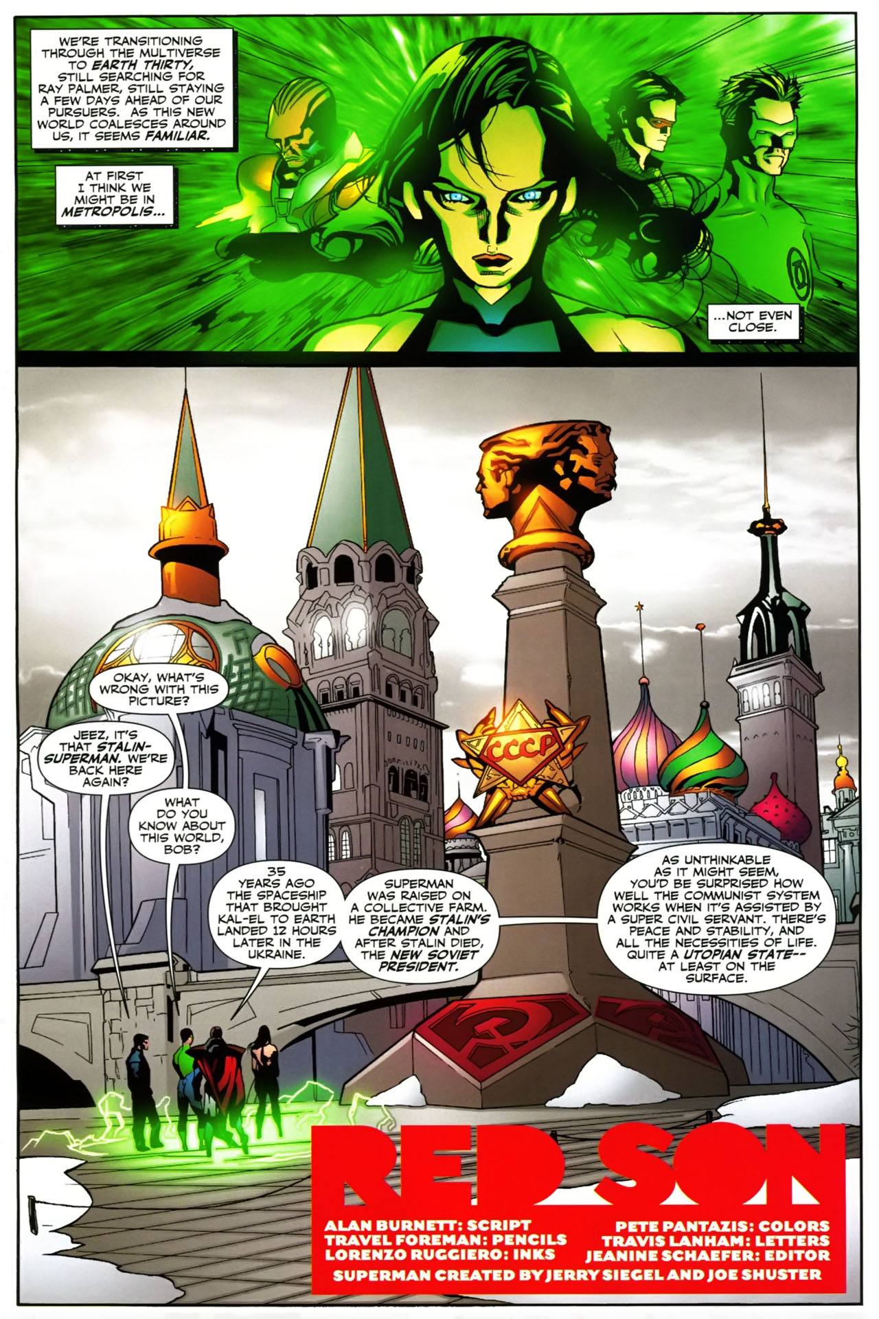 Read online Countdown Presents: The Search for Ray Palmer comic -  Issue # Red Son (2008) - 2