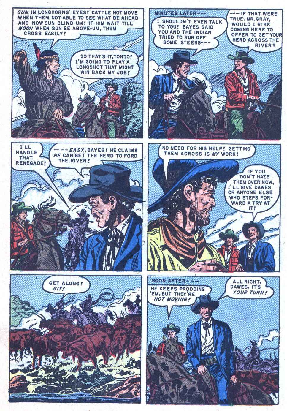 Read online Lone Ranger's Companion Tonto comic -  Issue #27 - 31