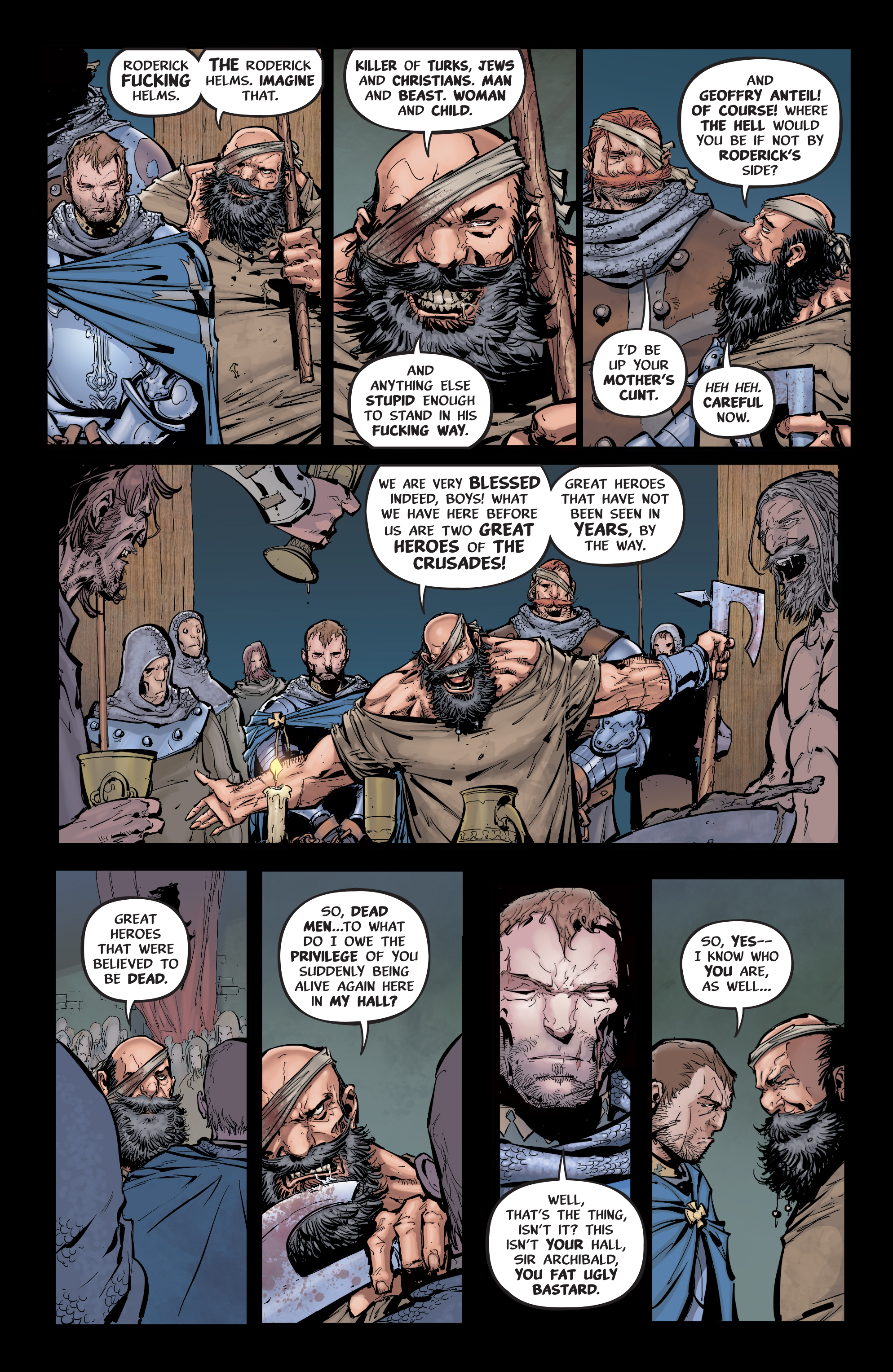 Read online Pestilence comic -  Issue #1 - 9