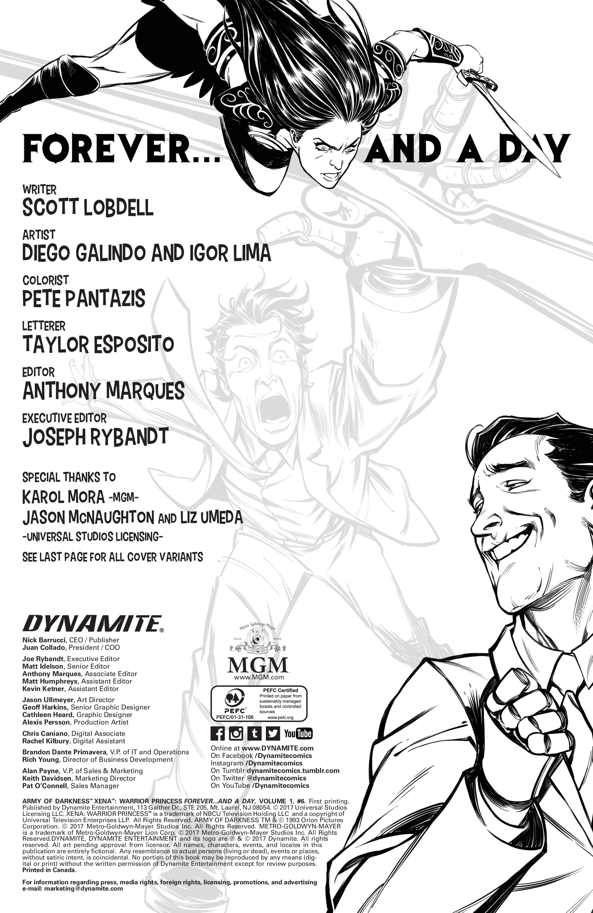 Read online Army Of Darkness/Xena: Forever…And A Day comic -  Issue #6 - 2