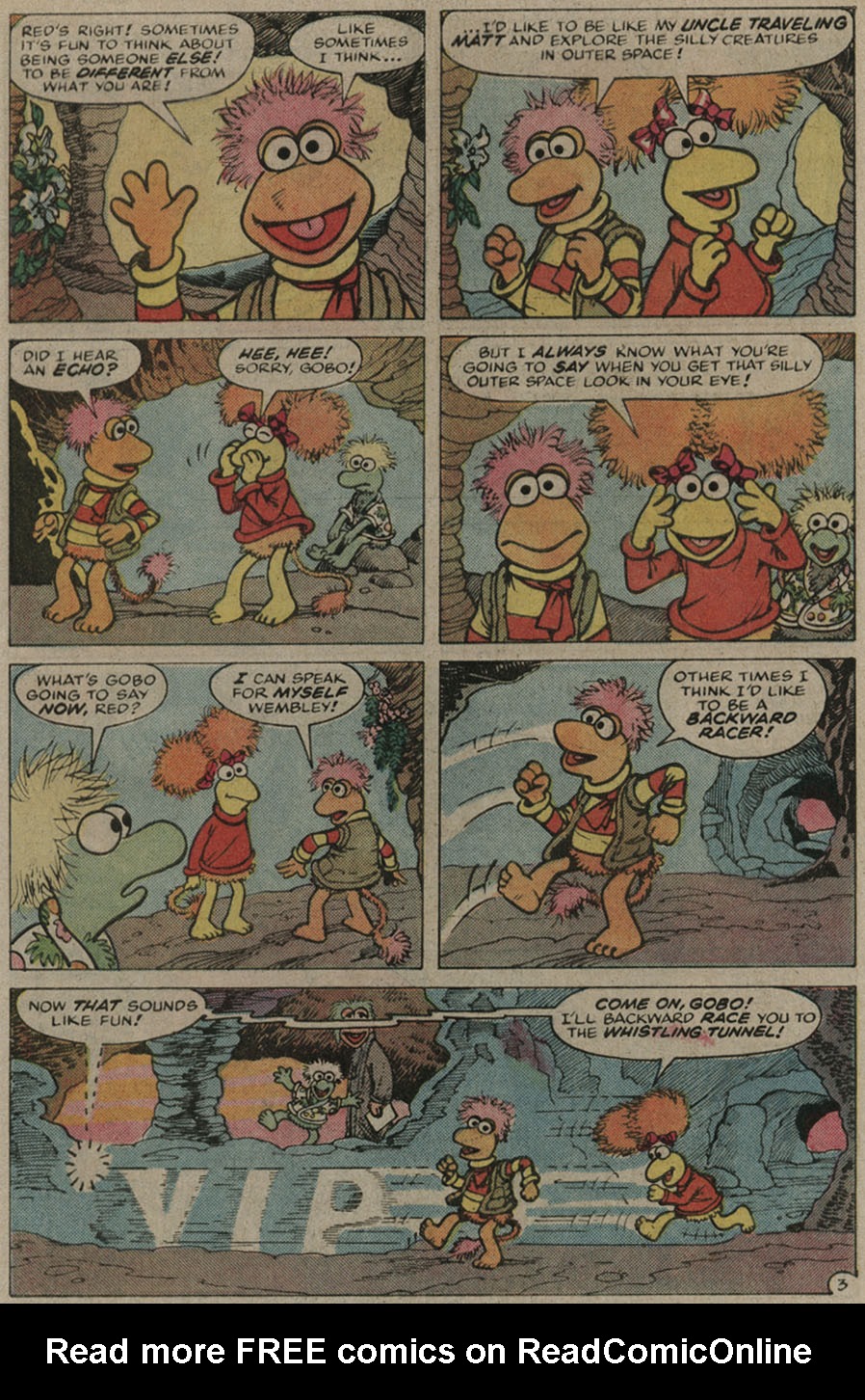 Read online Fraggle Rock comic -  Issue #4 - 5