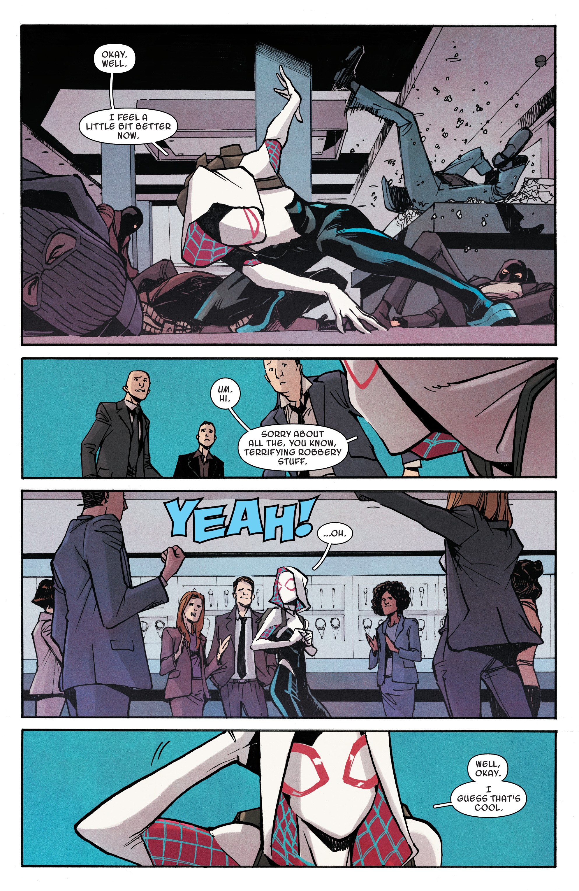 Read online Spider-Gwen: Ghost-Spider comic -  Issue #5 - 19