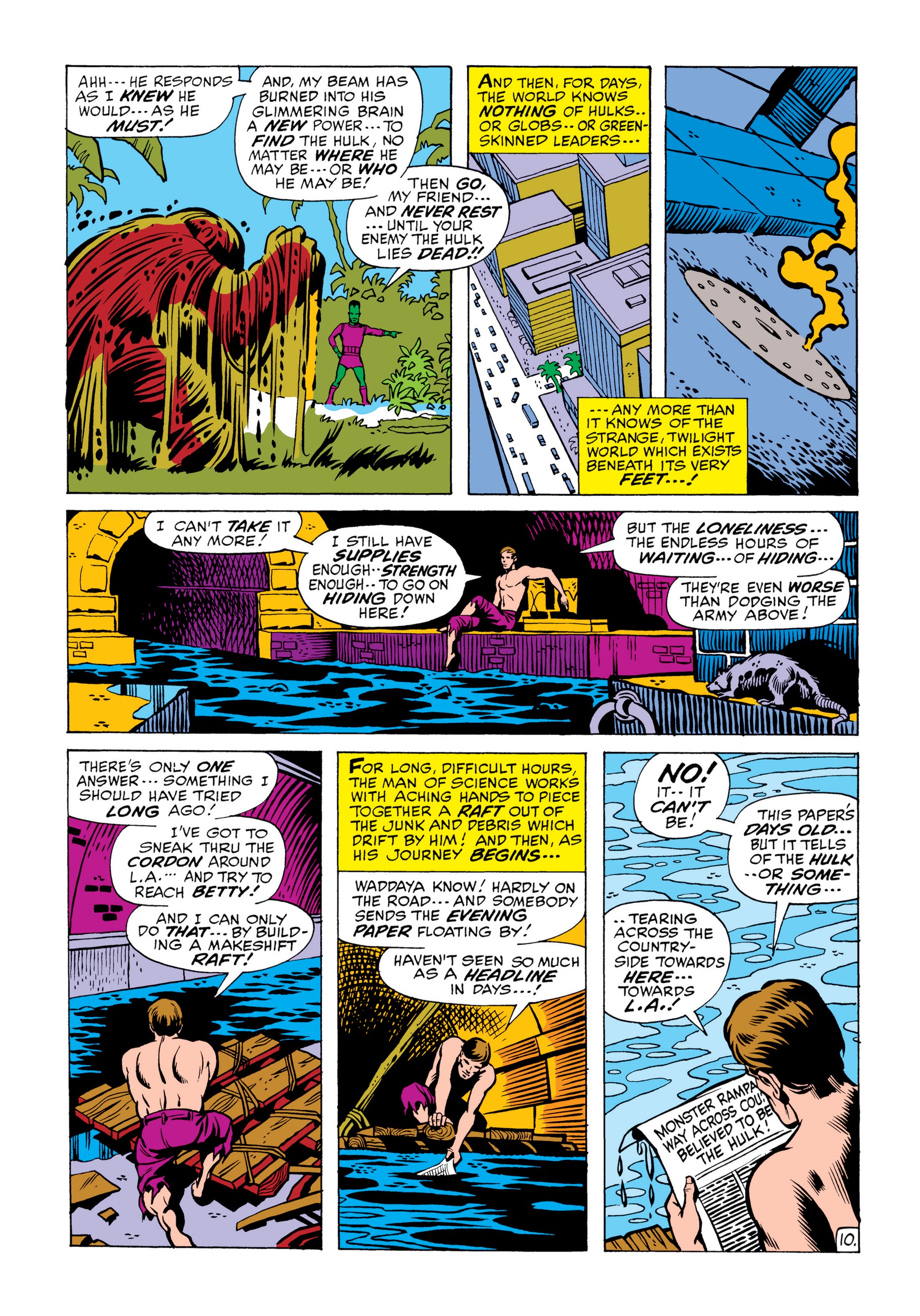 Read online Marvel Masterworks: The Incredible Hulk comic -  Issue # TPB 6 (Part 2) - 64