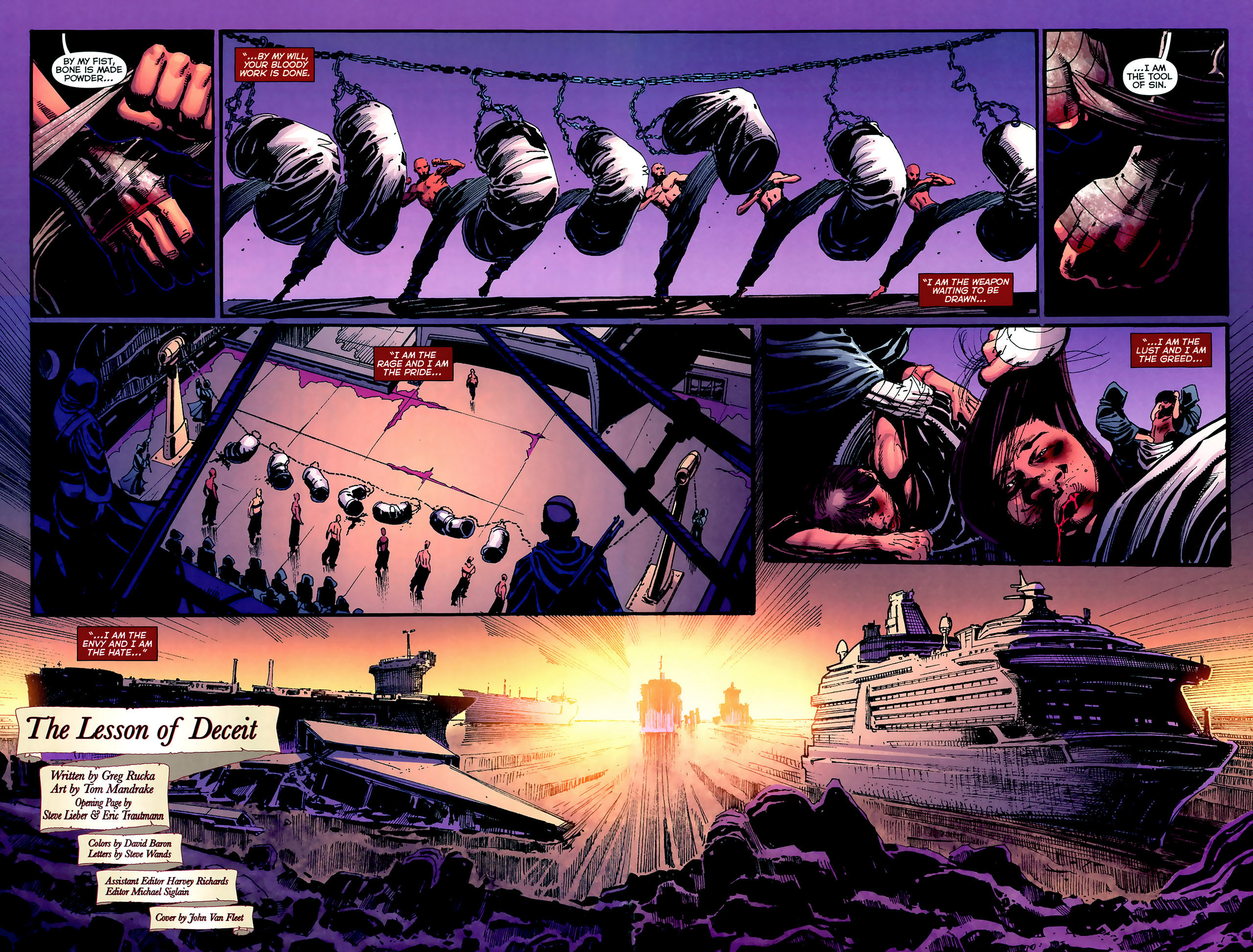 Read online Crime Bible: The Five Lessons of Blood comic -  Issue #1 - 3