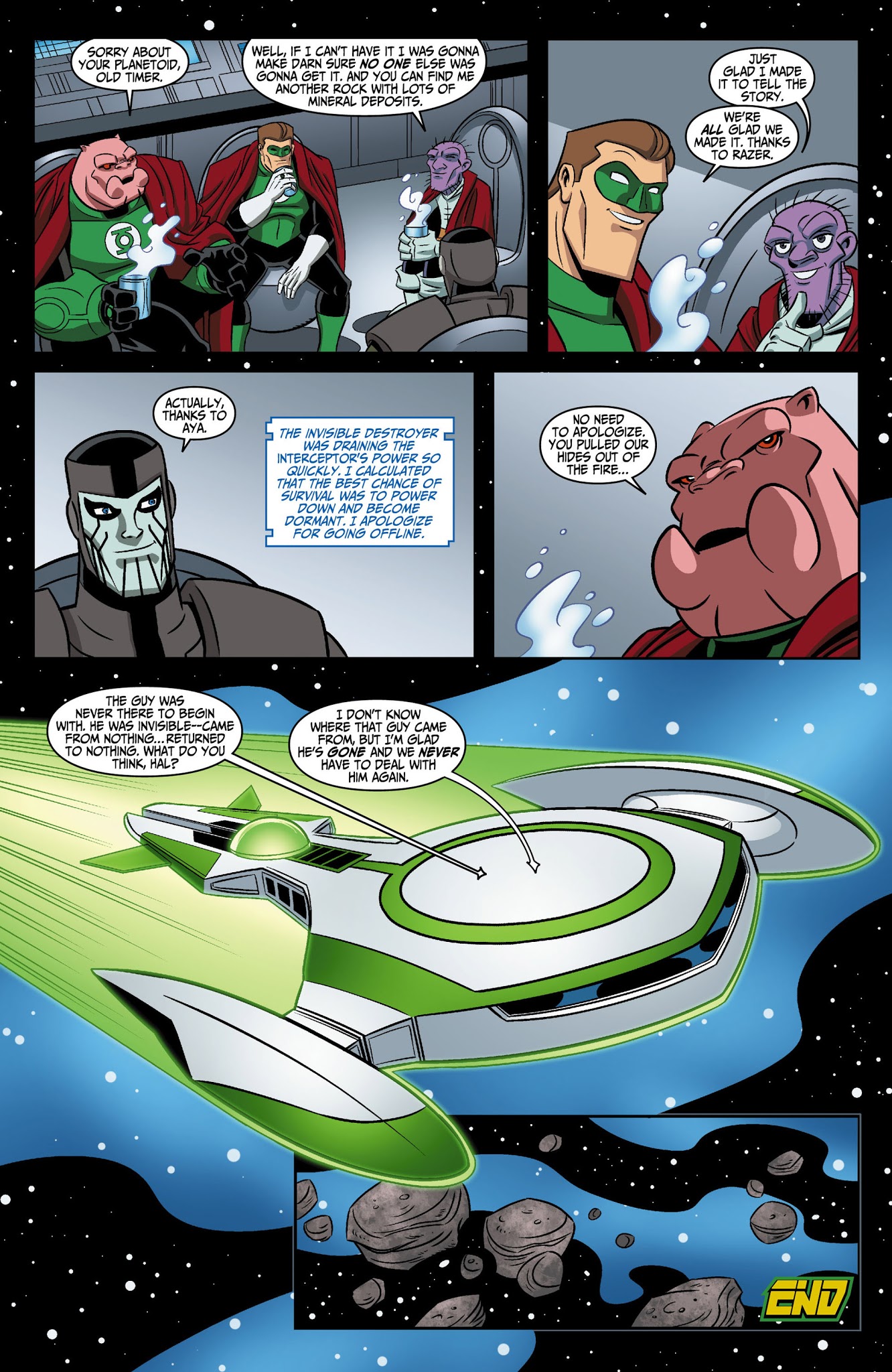 Read online Green Lantern: The Animated Series comic -  Issue #2 - 21