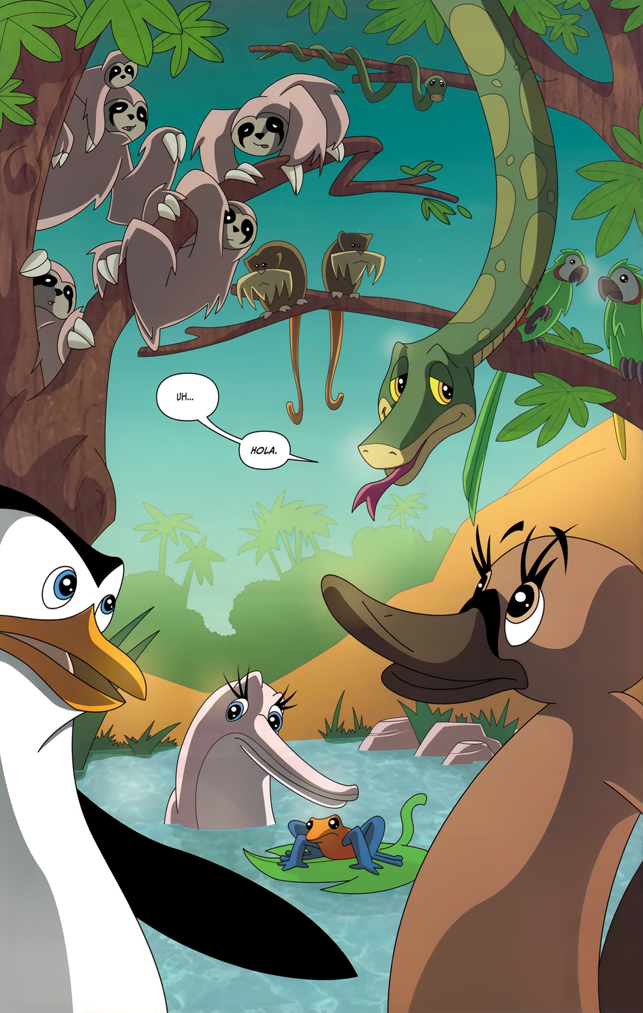 Read online Penguins of Madagascar comic -  Issue #2 - 11