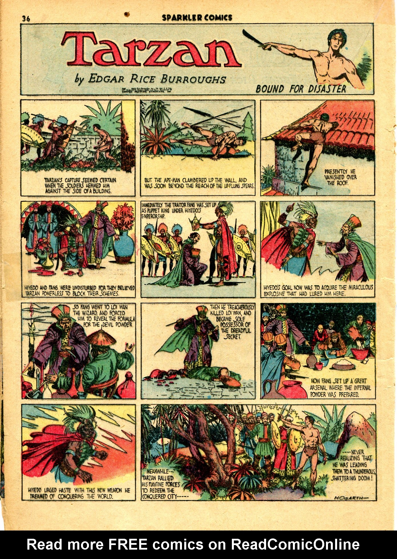 Read online Sparkler Comics comic -  Issue #11 - 34