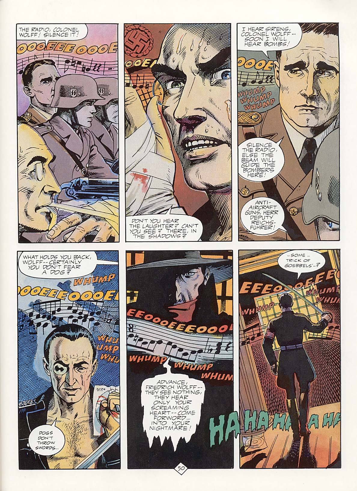 Read online Marvel Graphic Novel comic -  Issue #34 - The Shadow - Hitler's Astrologer - 55