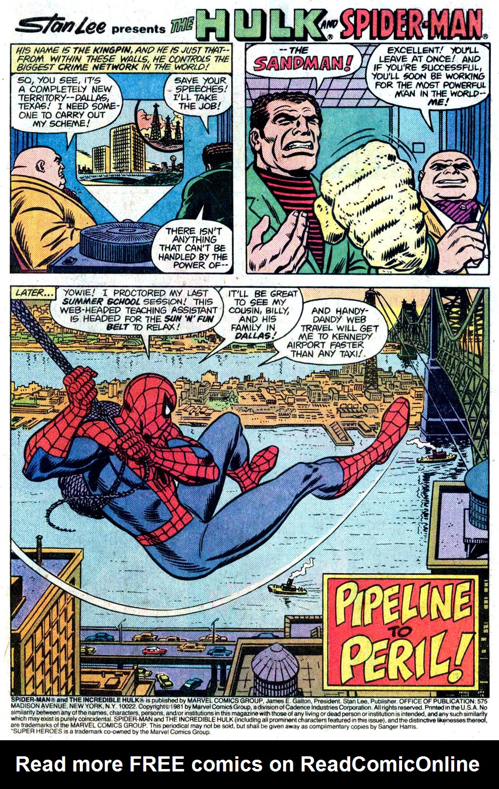 Read online Spider-Man and the Incredible Hulk (1981) comic -  Issue # Full - 3