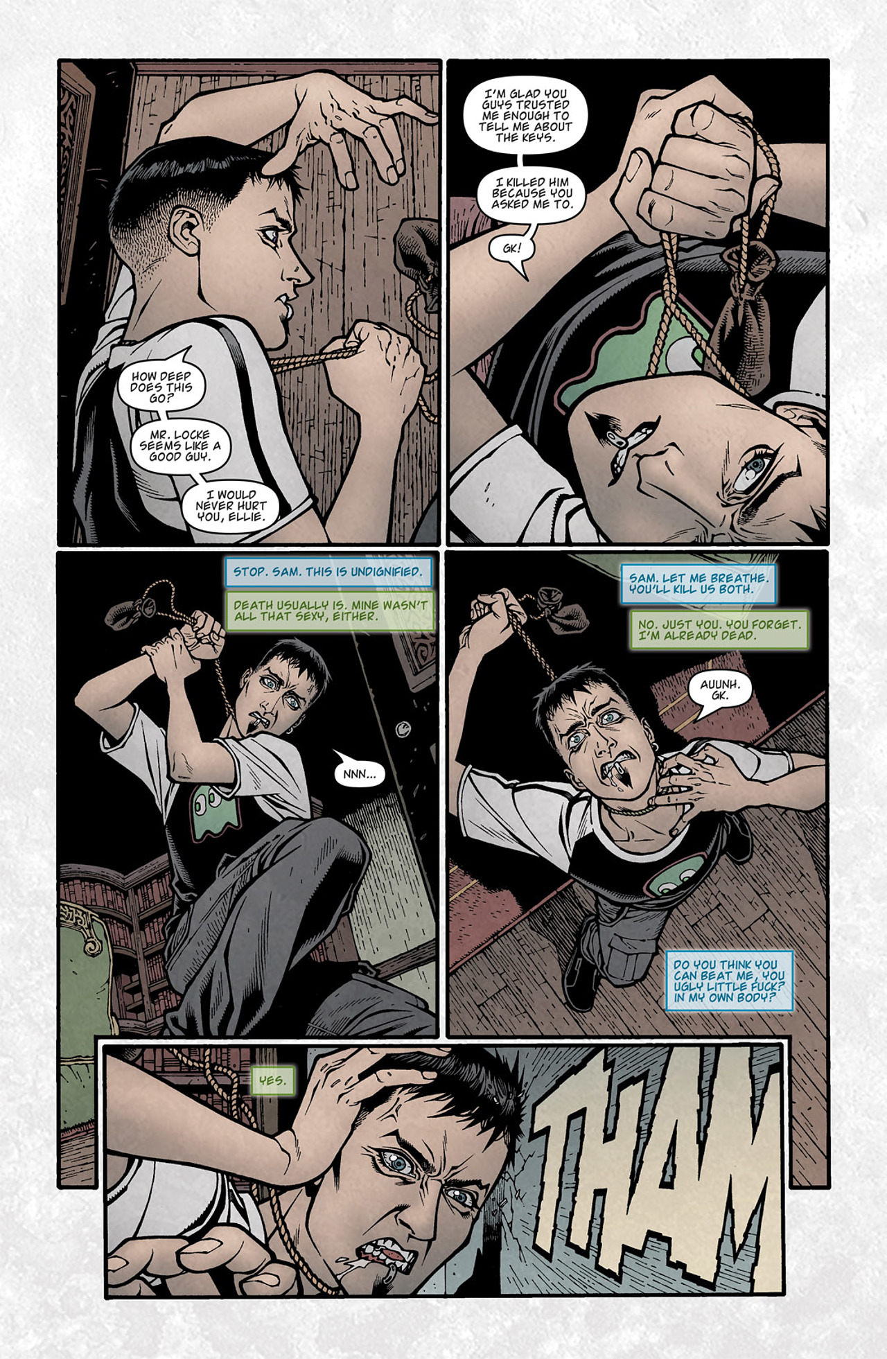 Read online Locke & Key: Crown of Shadows comic -  Issue #1 - 18