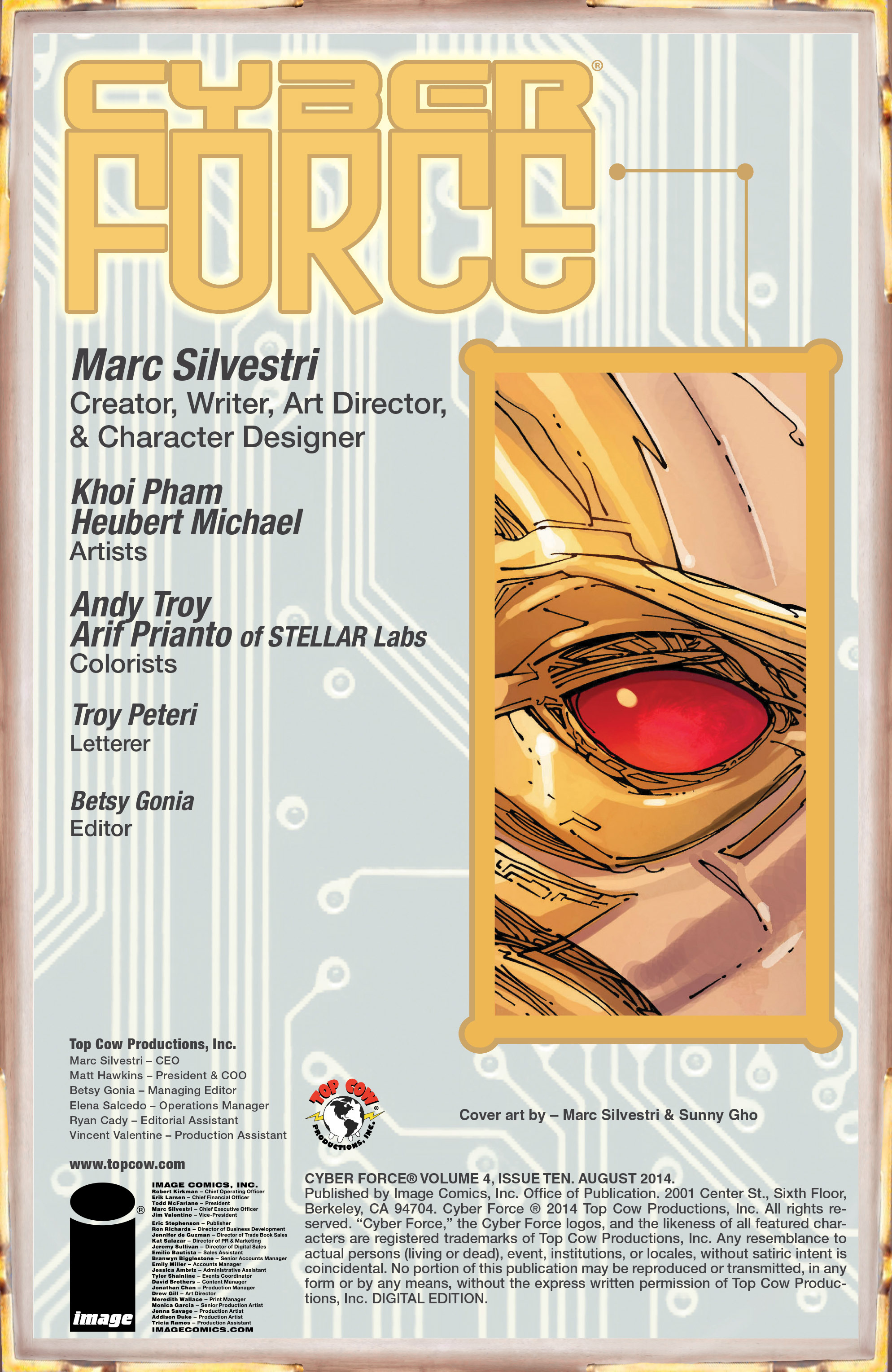 Read online Cyberforce (2012) comic -  Issue #10 - 2