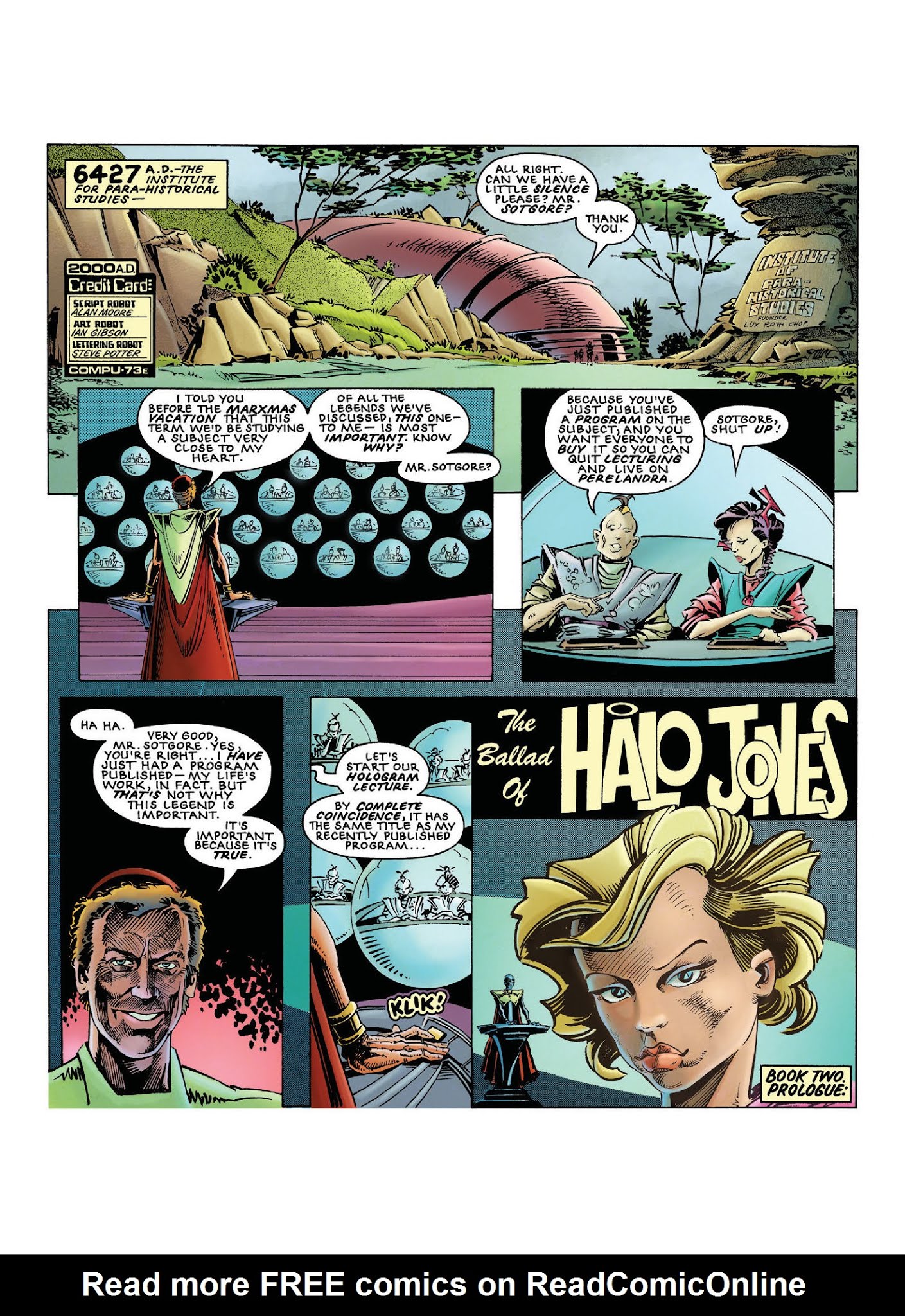 Read online The Ballad of Halo Jones (2018) comic -  Issue # TPB 2 - 5