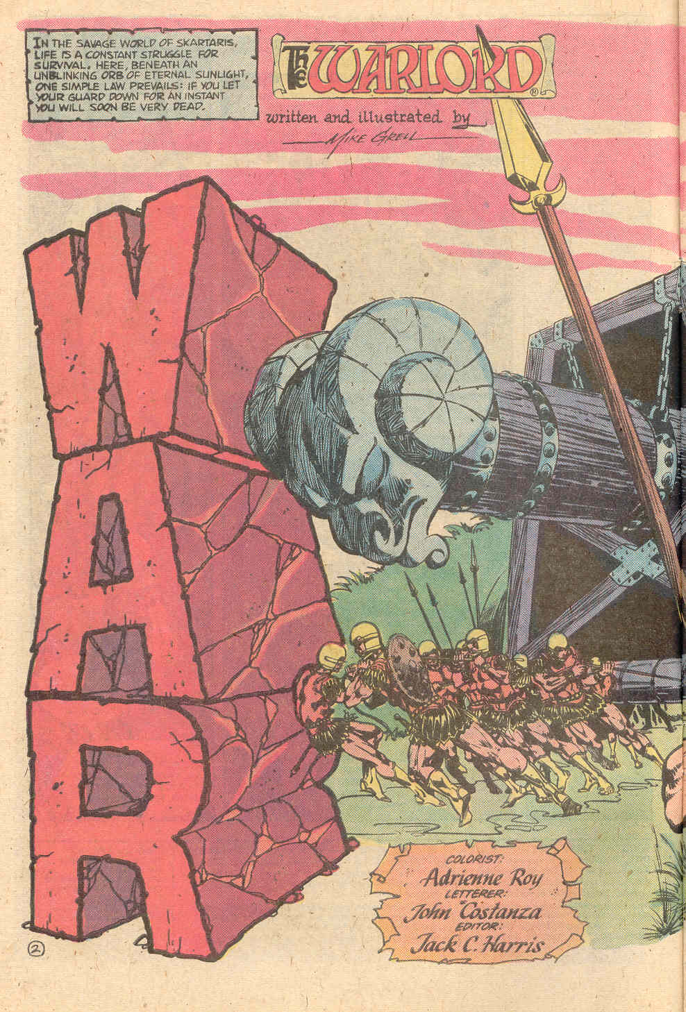 Read online Warlord (1976) comic -  Issue #42 - 3