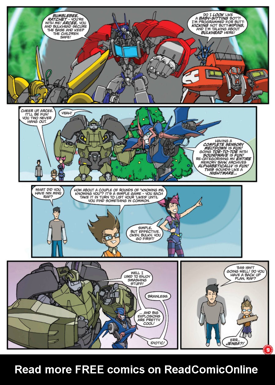 Read online Transformers: Prime comic -  Issue #3 - 6