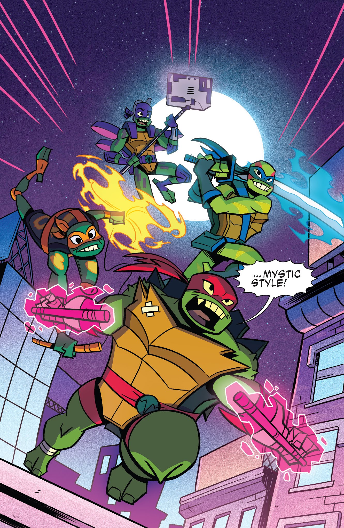 Read online Rise of the Teenage Mutant Ninja Turtles comic -  Issue #0 - 8
