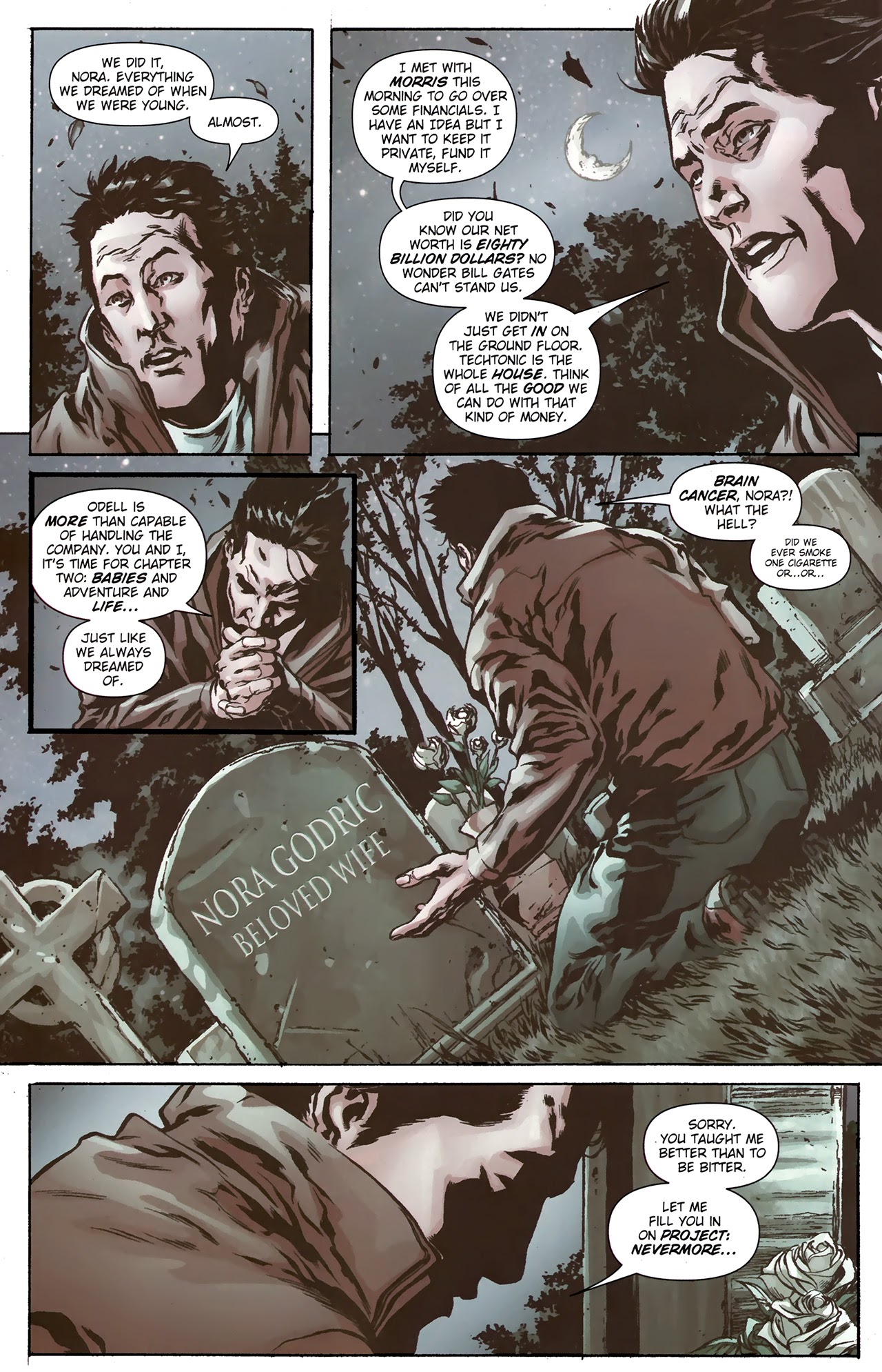 Read online Dean Koontz's Nevermore comic -  Issue #1 - 28