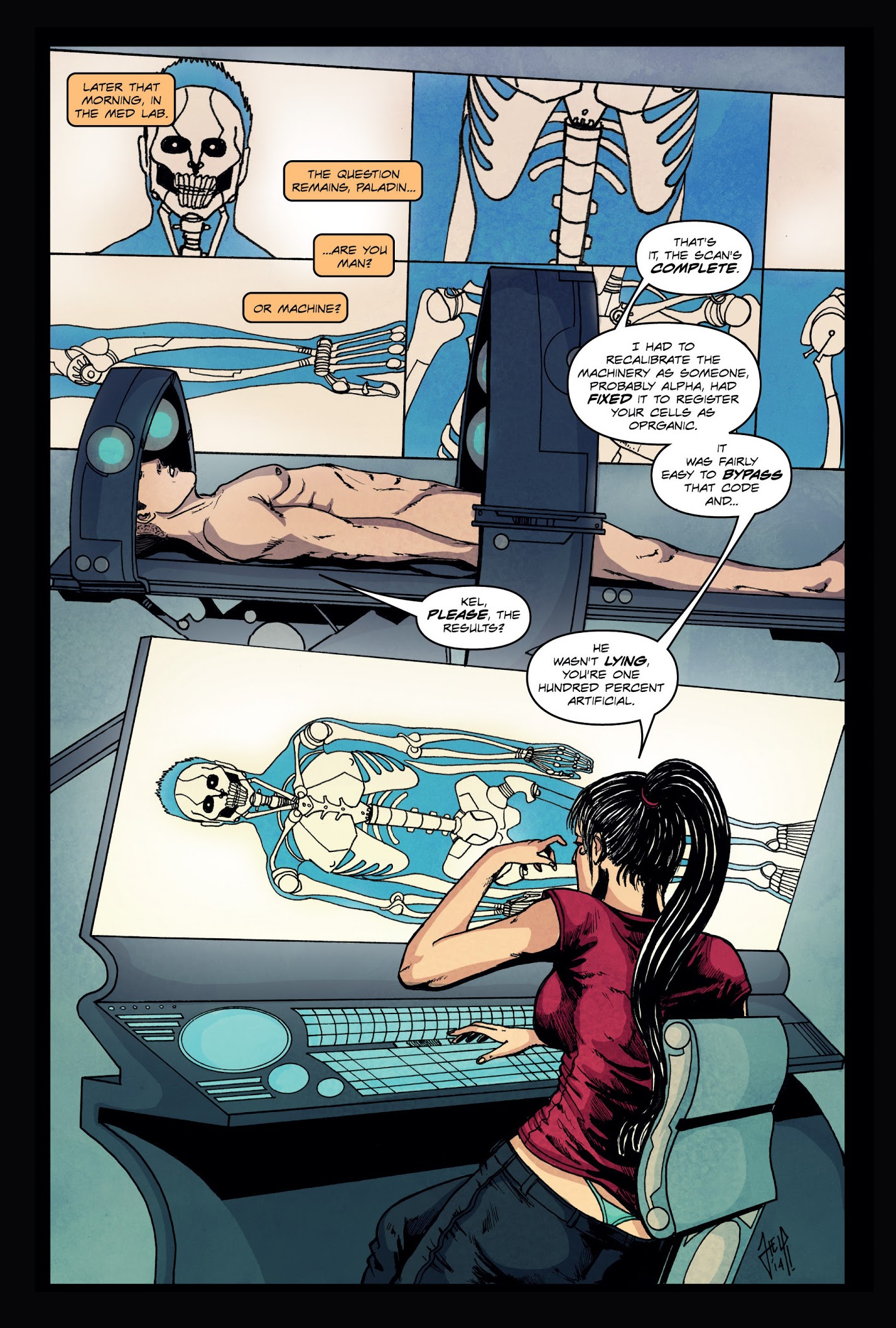 Read online Alpha Gods comic -  Issue #6 - 9