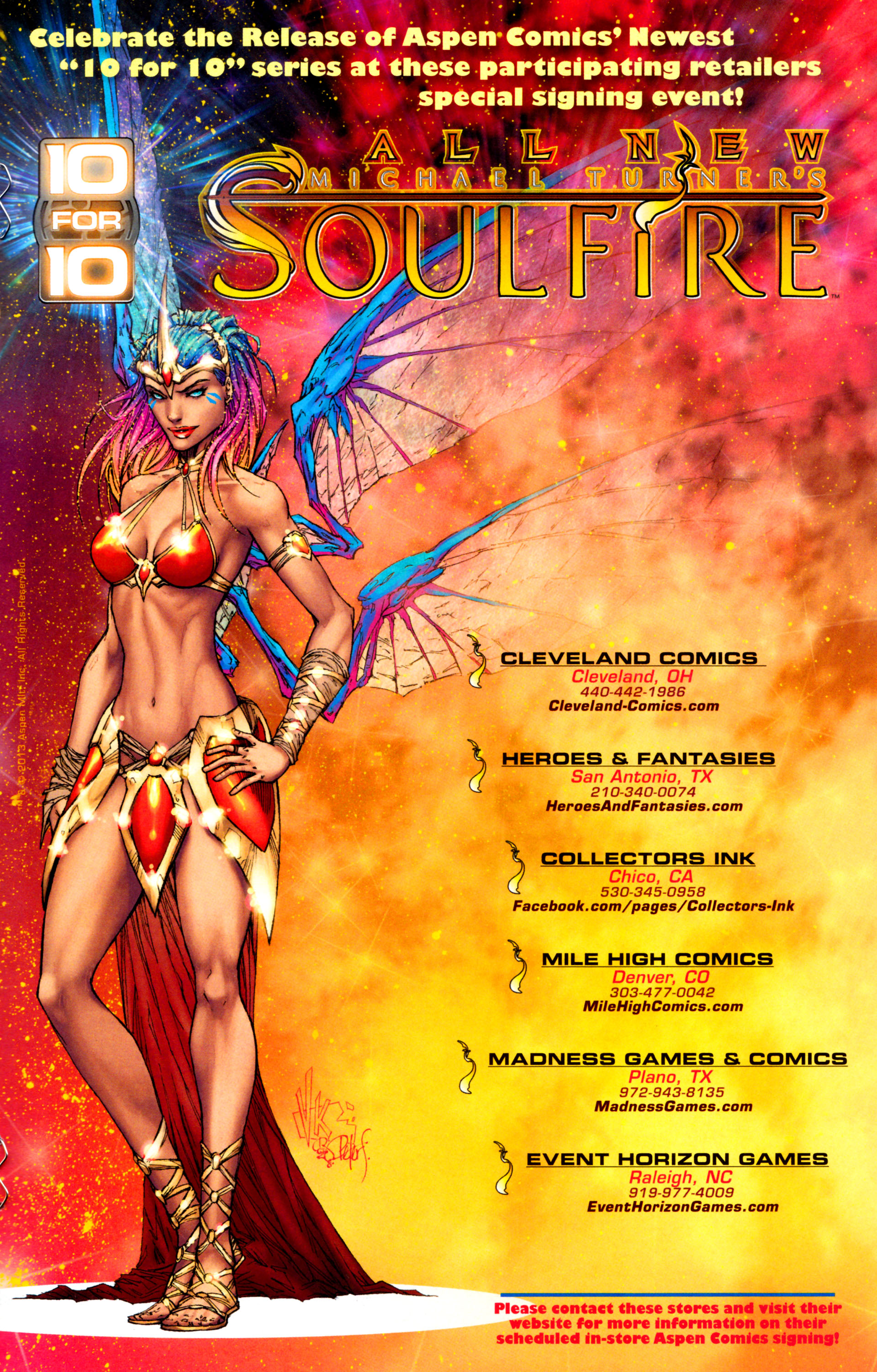 Read online Michael Turner's Soulfire (2013) comic -  Issue #1 - 16
