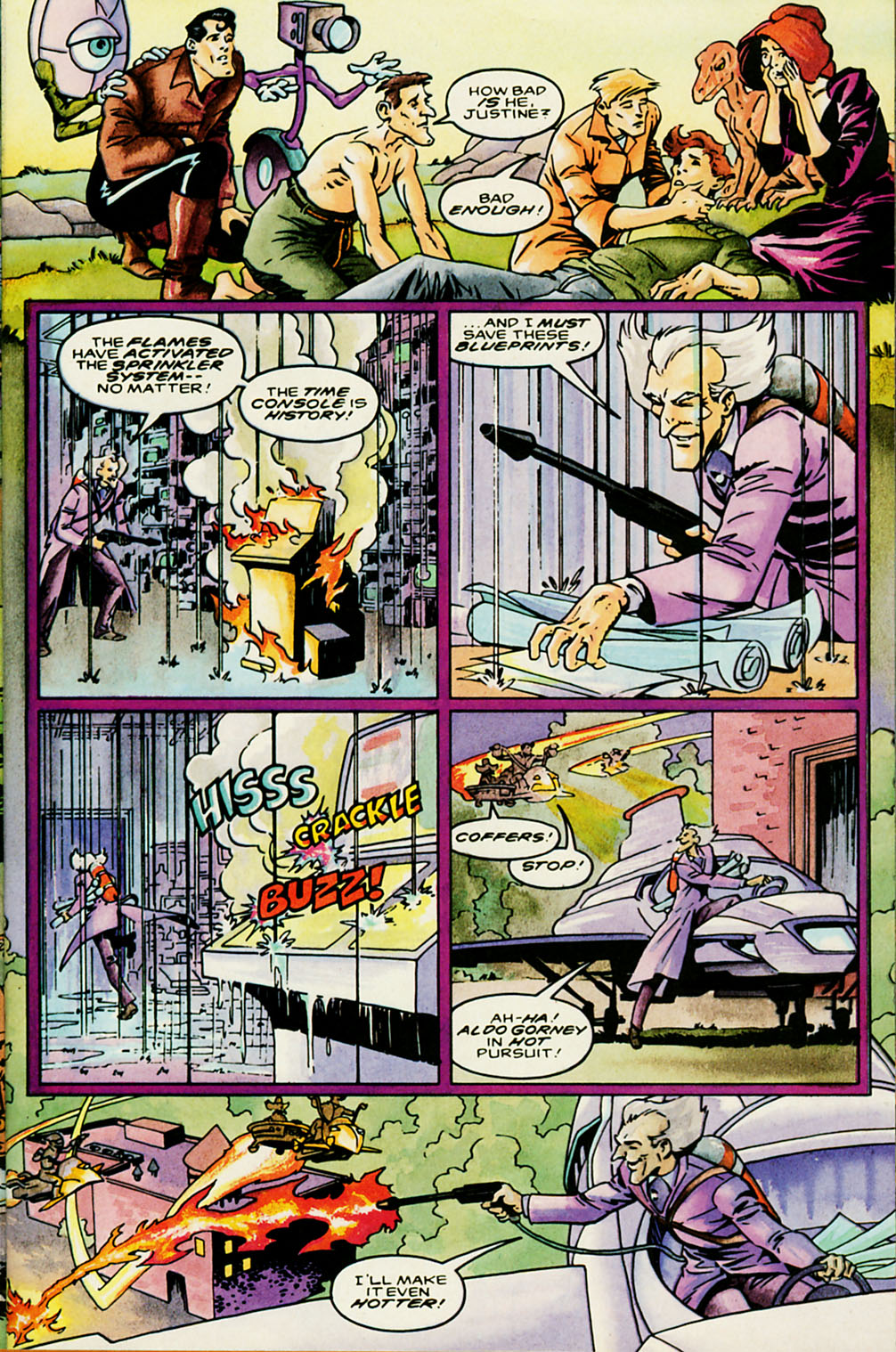 Read online Captain Sternn: Running Out of Time comic -  Issue #5 - 9