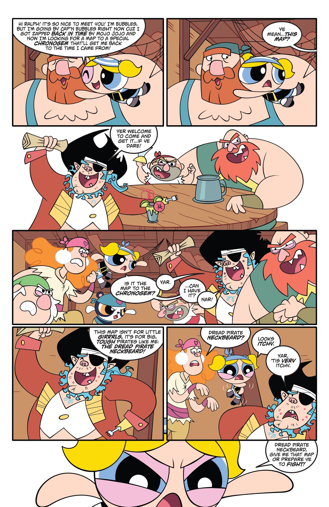Read online Powerpuff Girls: The Time Tie comic -  Issue #2 - 7
