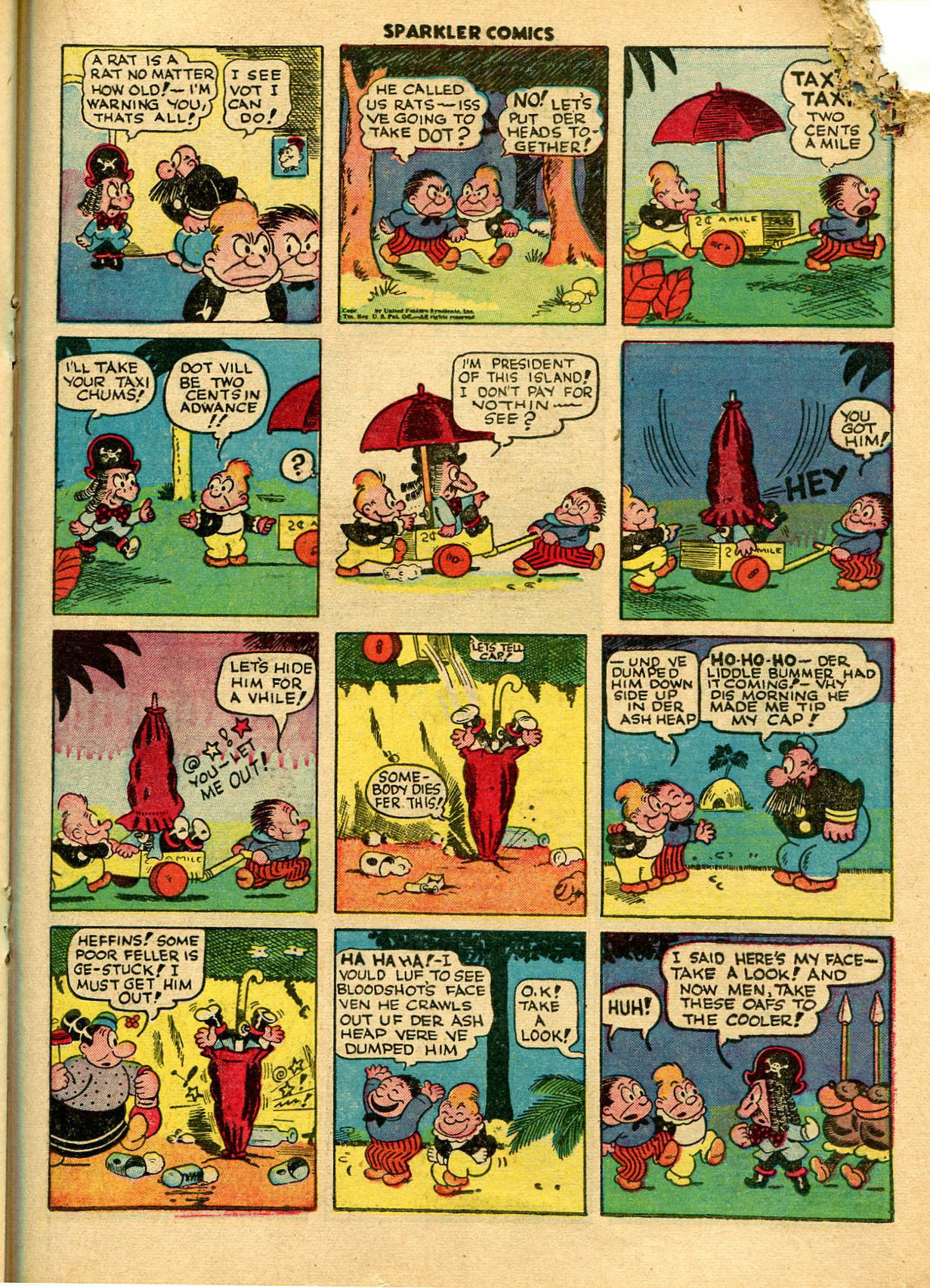 Read online Sparkler Comics comic -  Issue #6 - 38