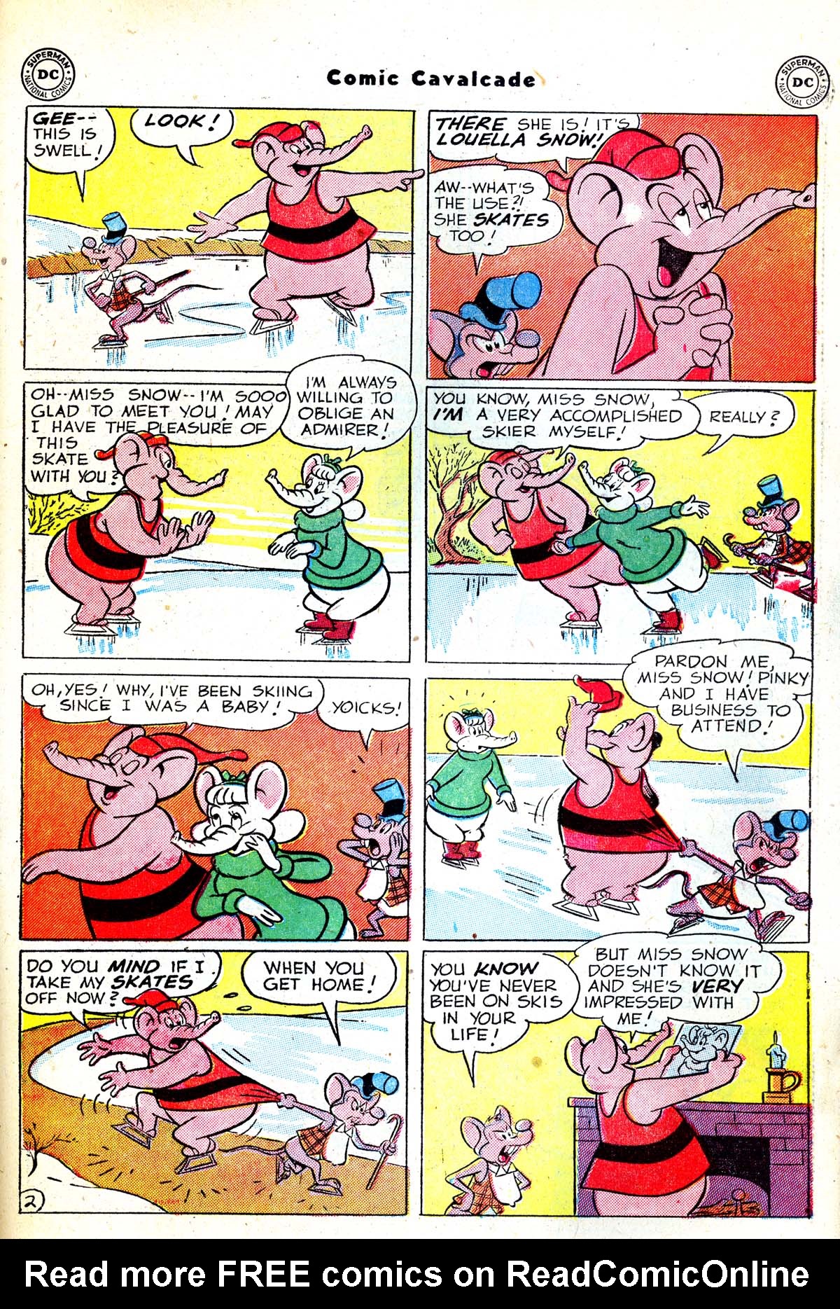 Read online Comic Cavalcade comic -  Issue #48 - 45