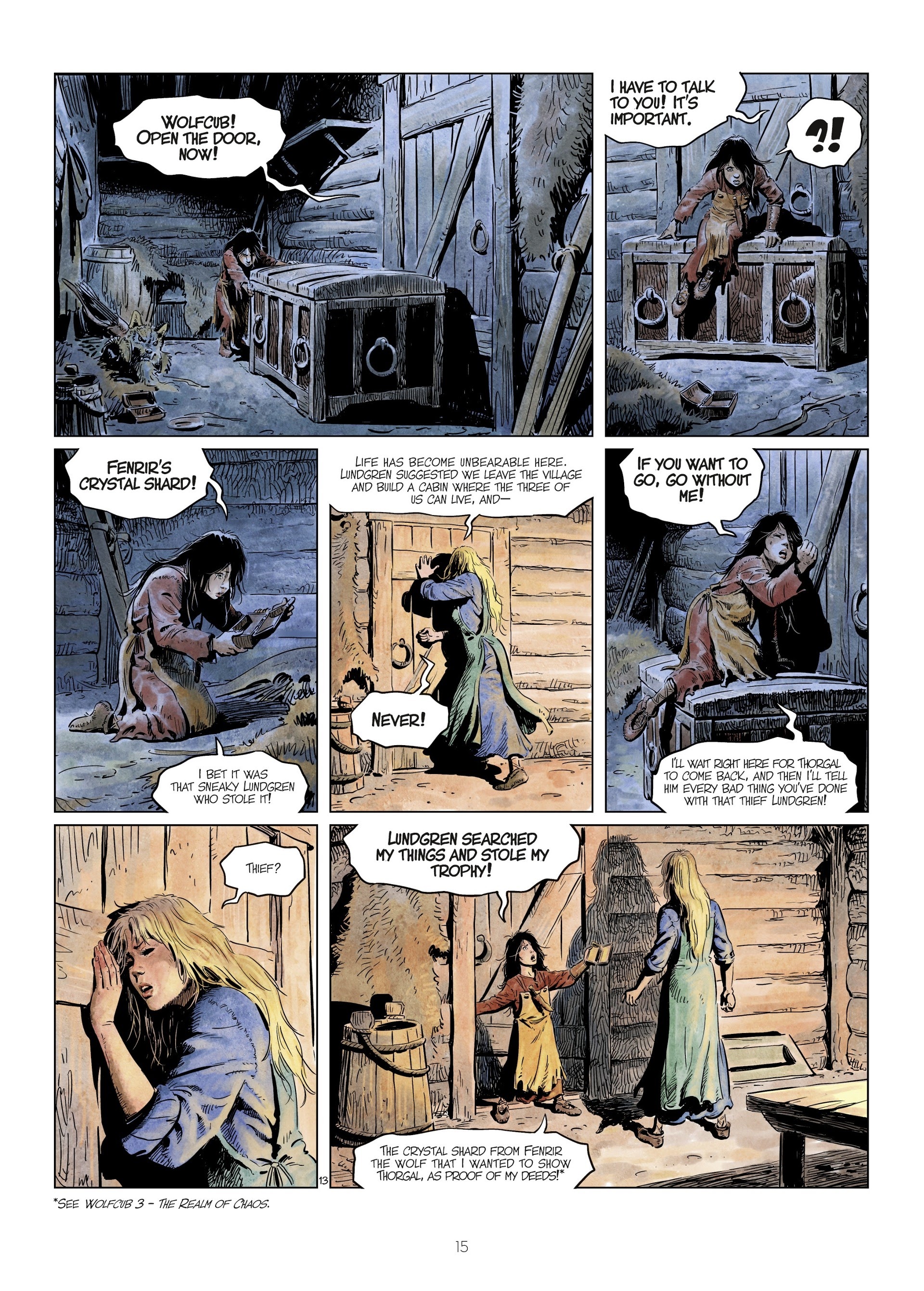 Read online The World of Thorgal: Wolfcub comic -  Issue #4 - 17