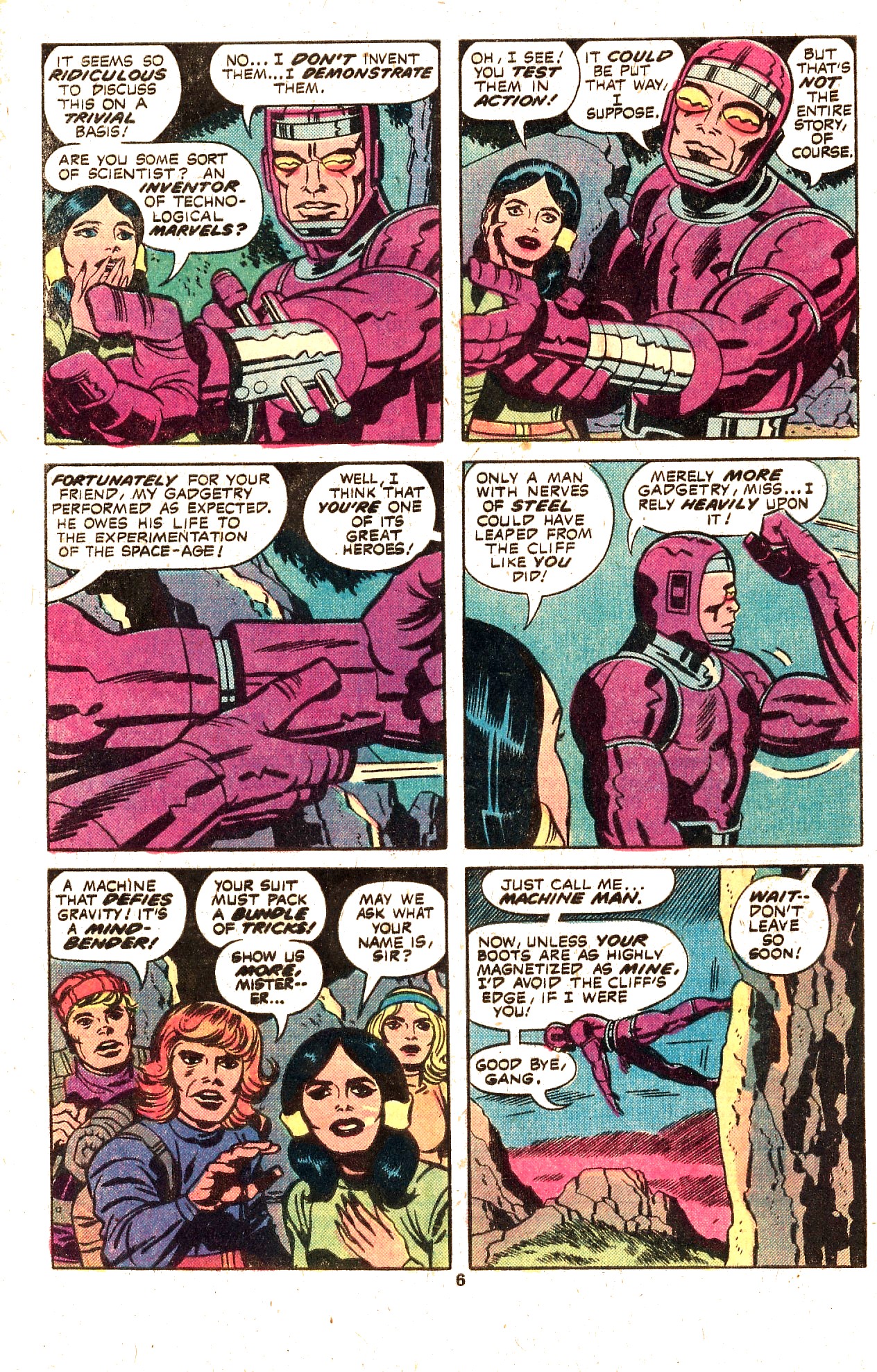Read online Machine Man (1978) comic -  Issue #1 - 9