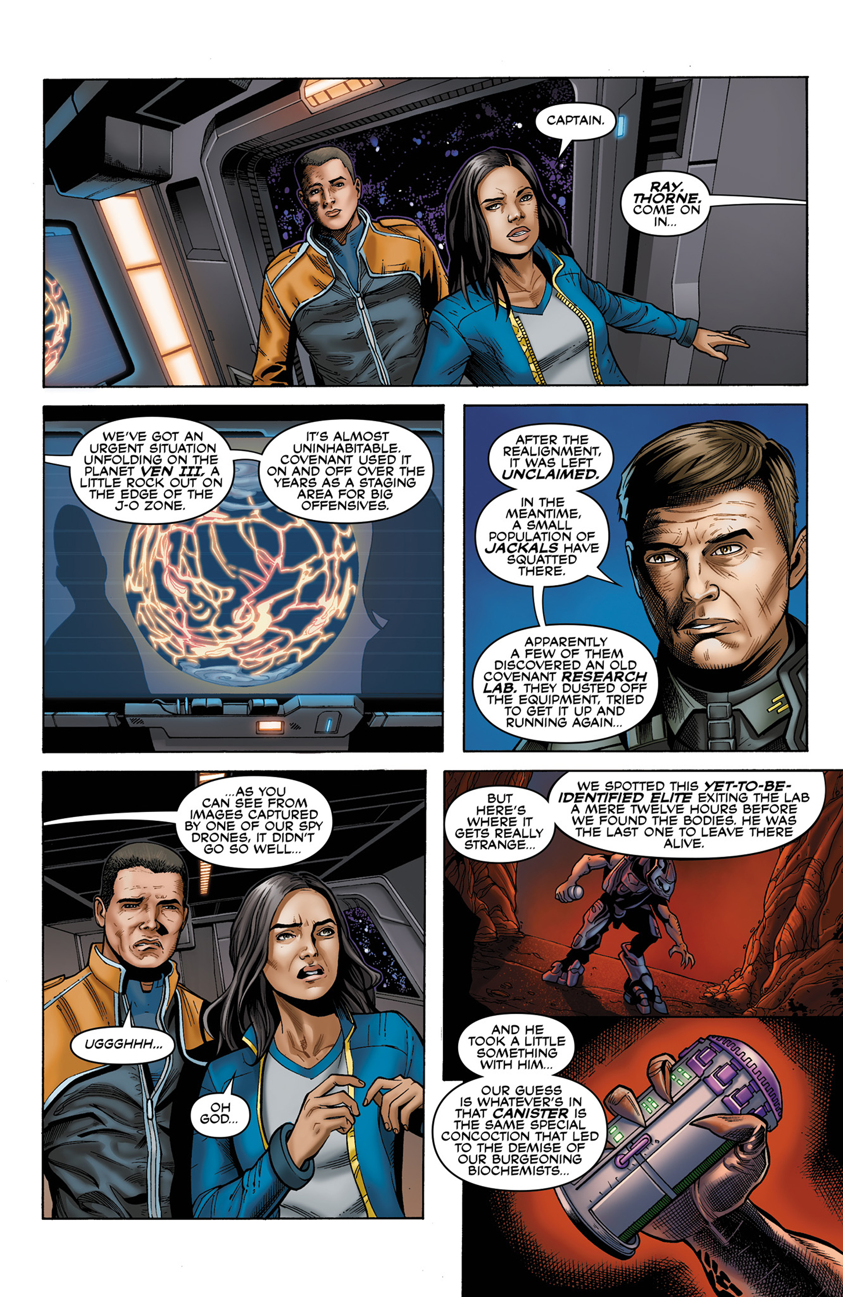 Read online Halo: Escalation comic -  Issue #11 - 6