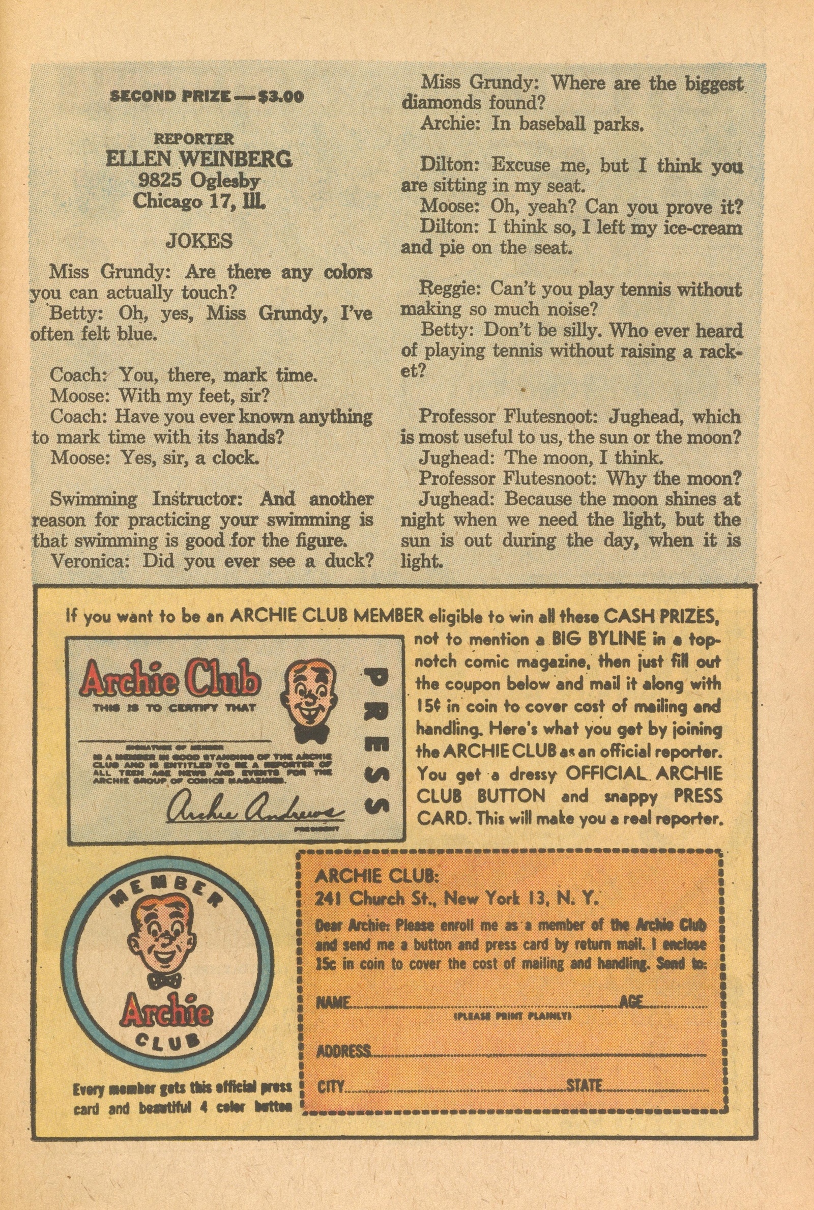 Read online Archie's Joke Book Magazine comic -  Issue #73 - 27