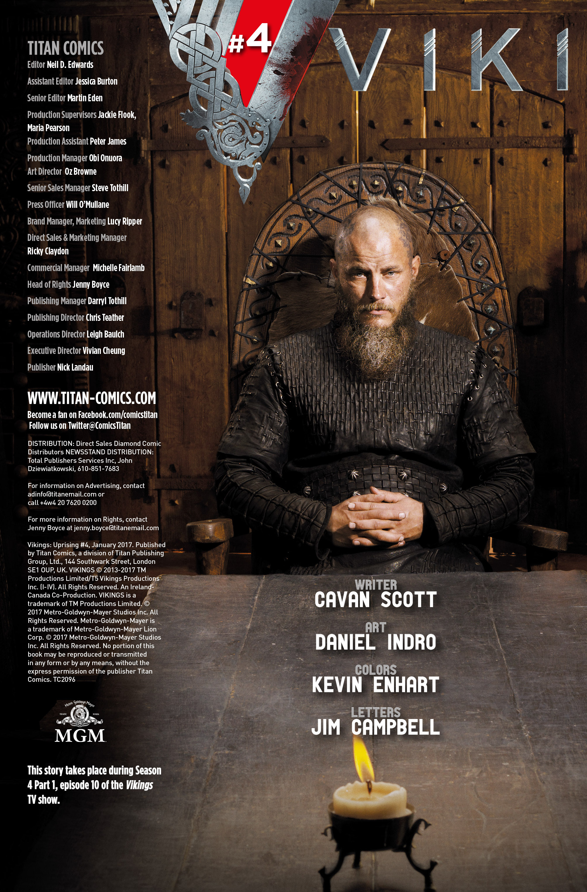 Read online Vikings: Uprising comic -  Issue #4 - 2