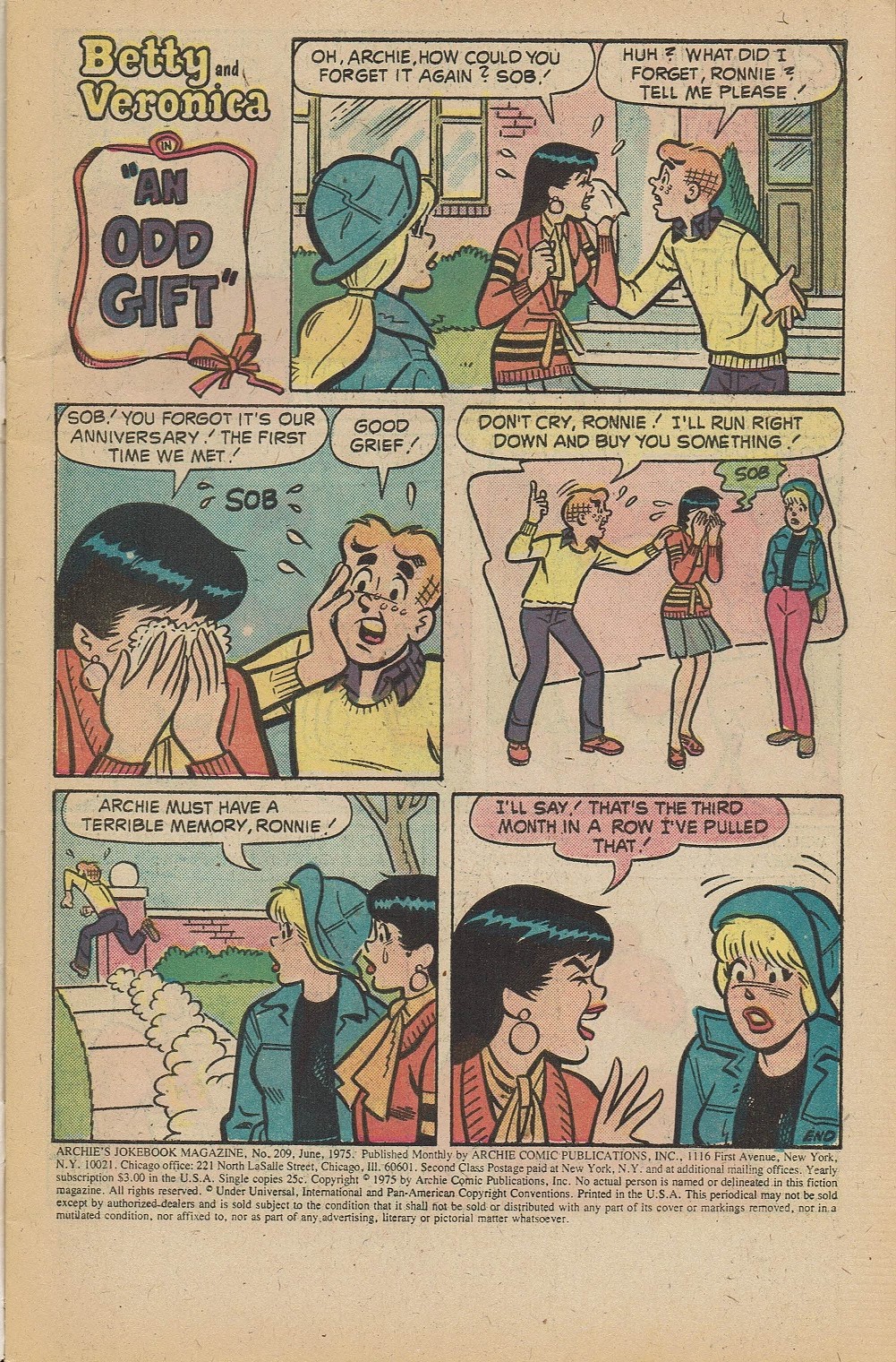 Read online Archie's Joke Book Magazine comic -  Issue #209 - 3