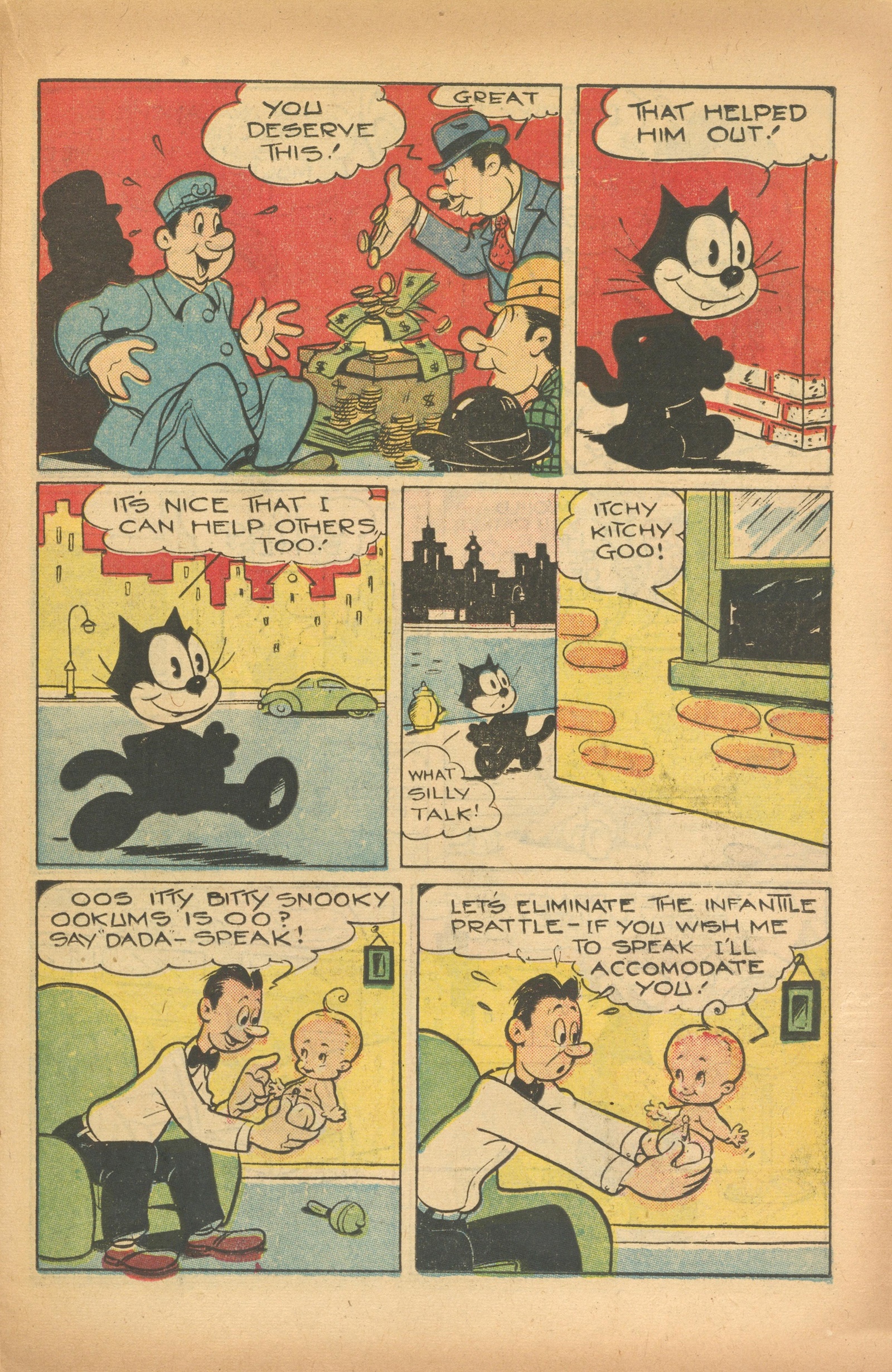 Read online Felix the Cat (1951) comic -  Issue #22 - 21