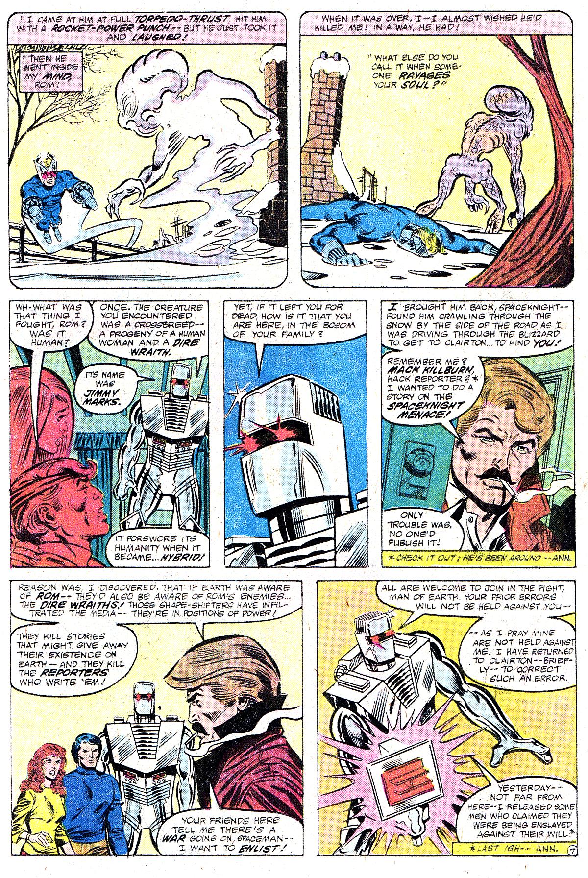 Read online ROM (1979) comic -  Issue #32 - 8