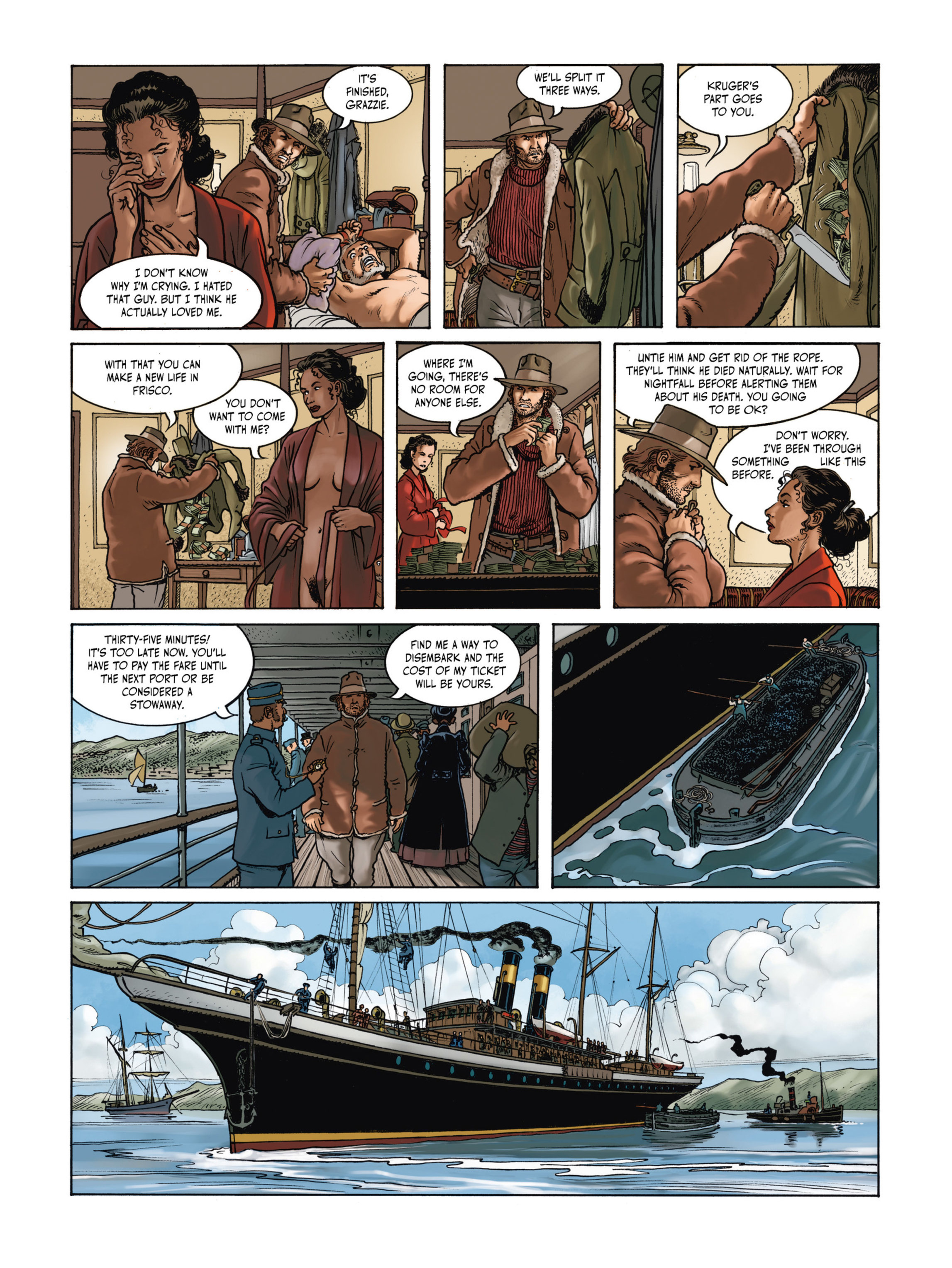 Read online Cape Horn comic -  Issue #4 - 23