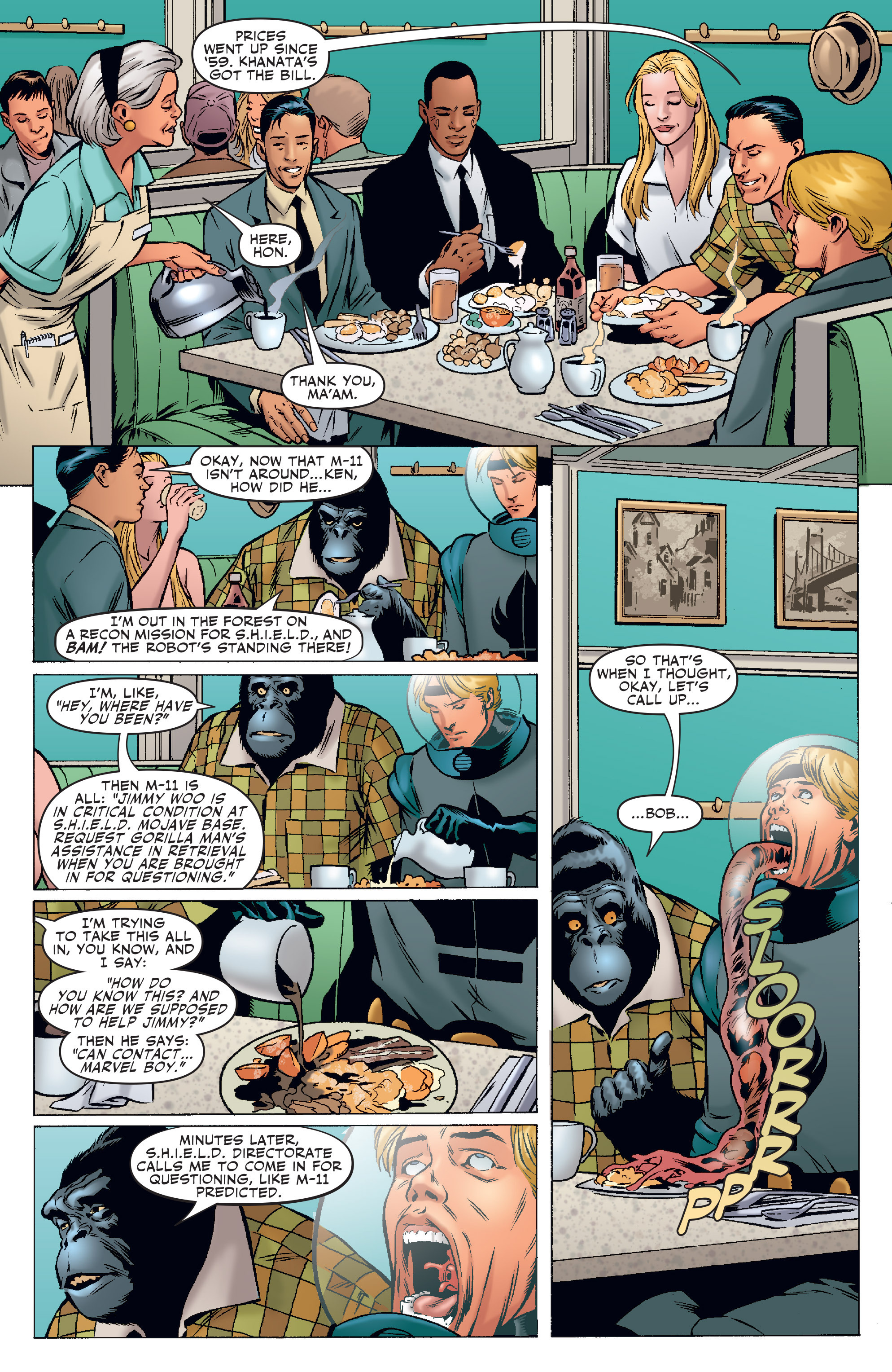 Read online Agents Of Atlas (2006) comic -  Issue #3 - 13