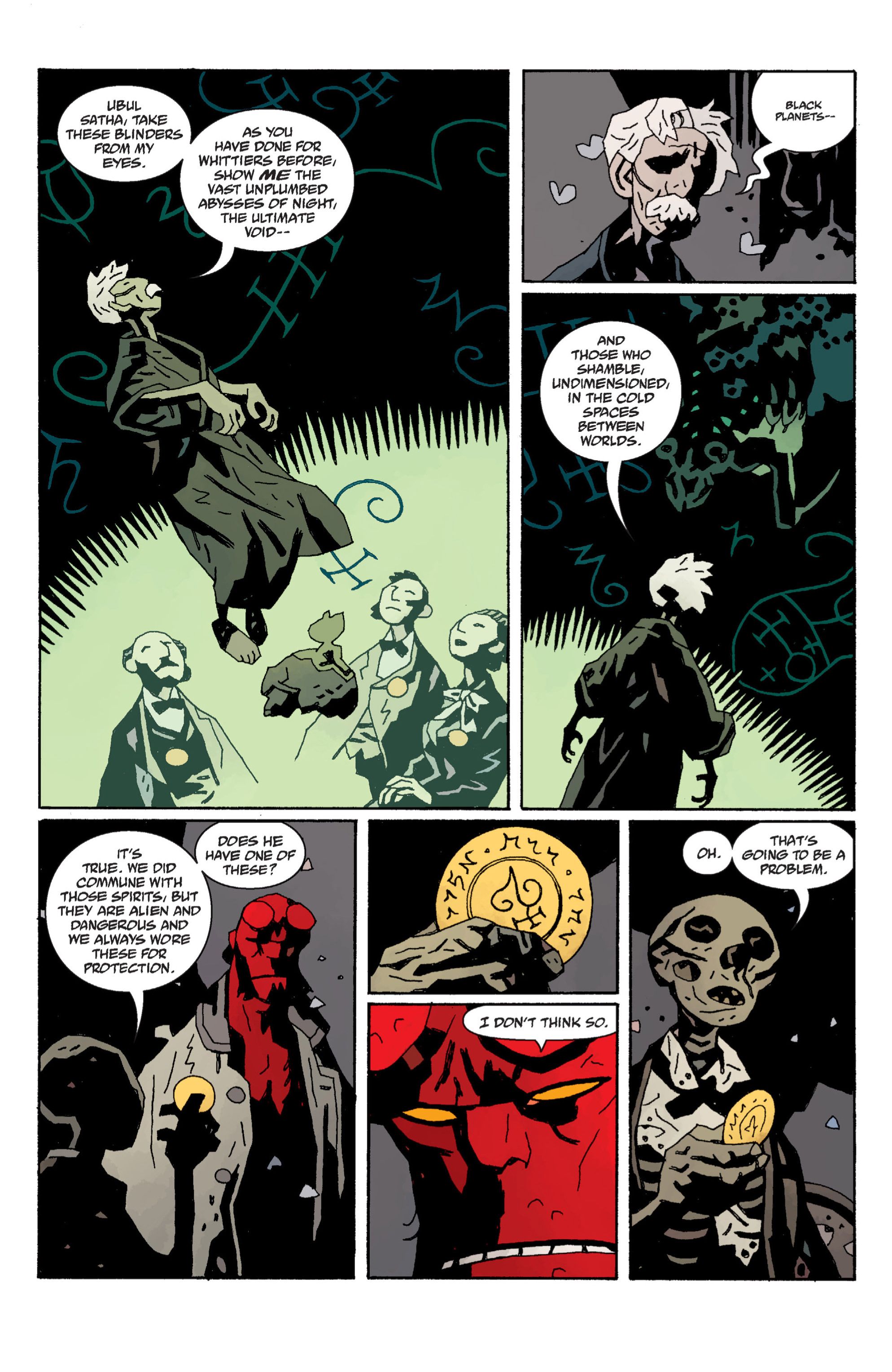 Read online Hellboy comic -  Issue #11 - 150