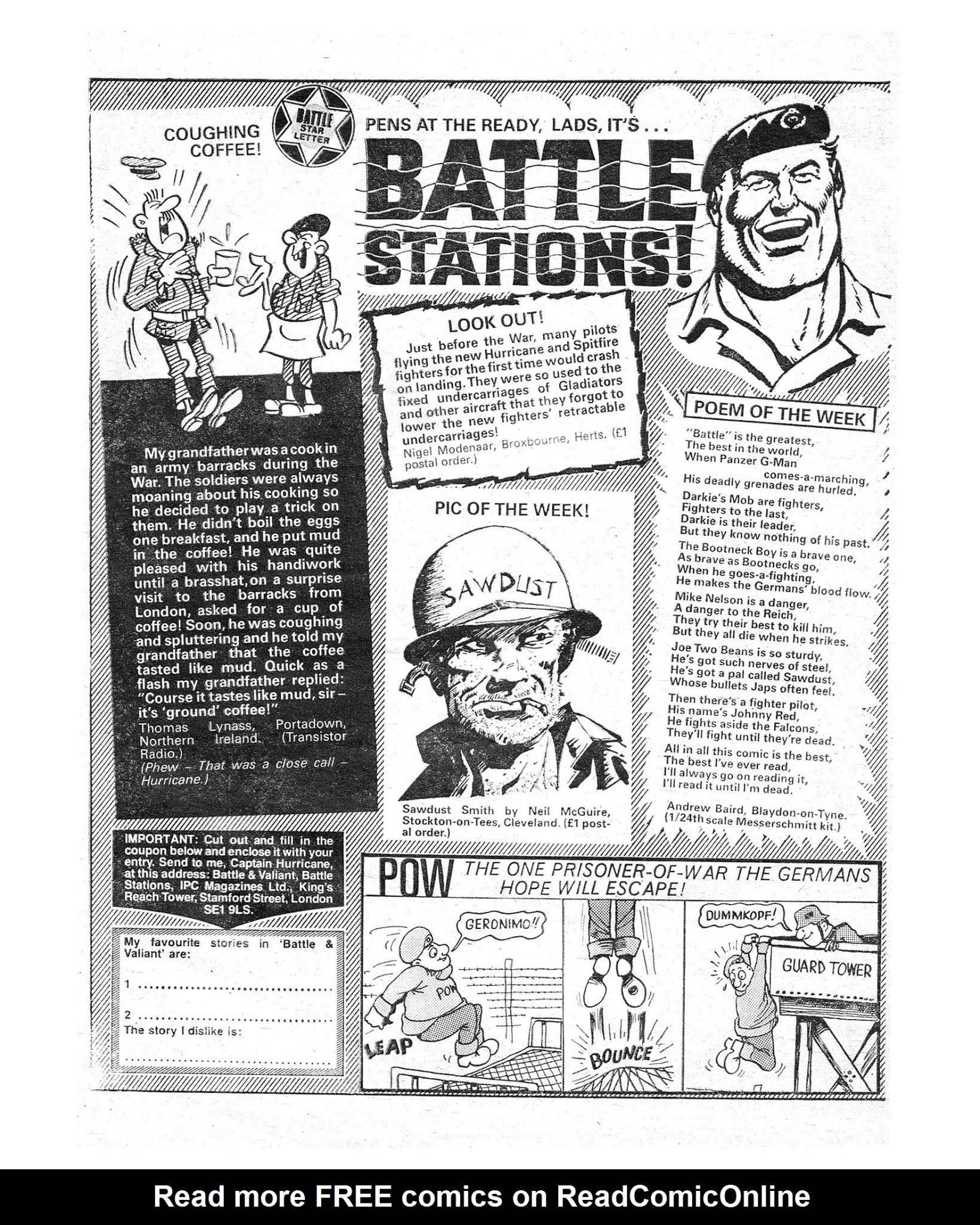 Read online Battle Picture Weekly comic -  Issue #119 - 22