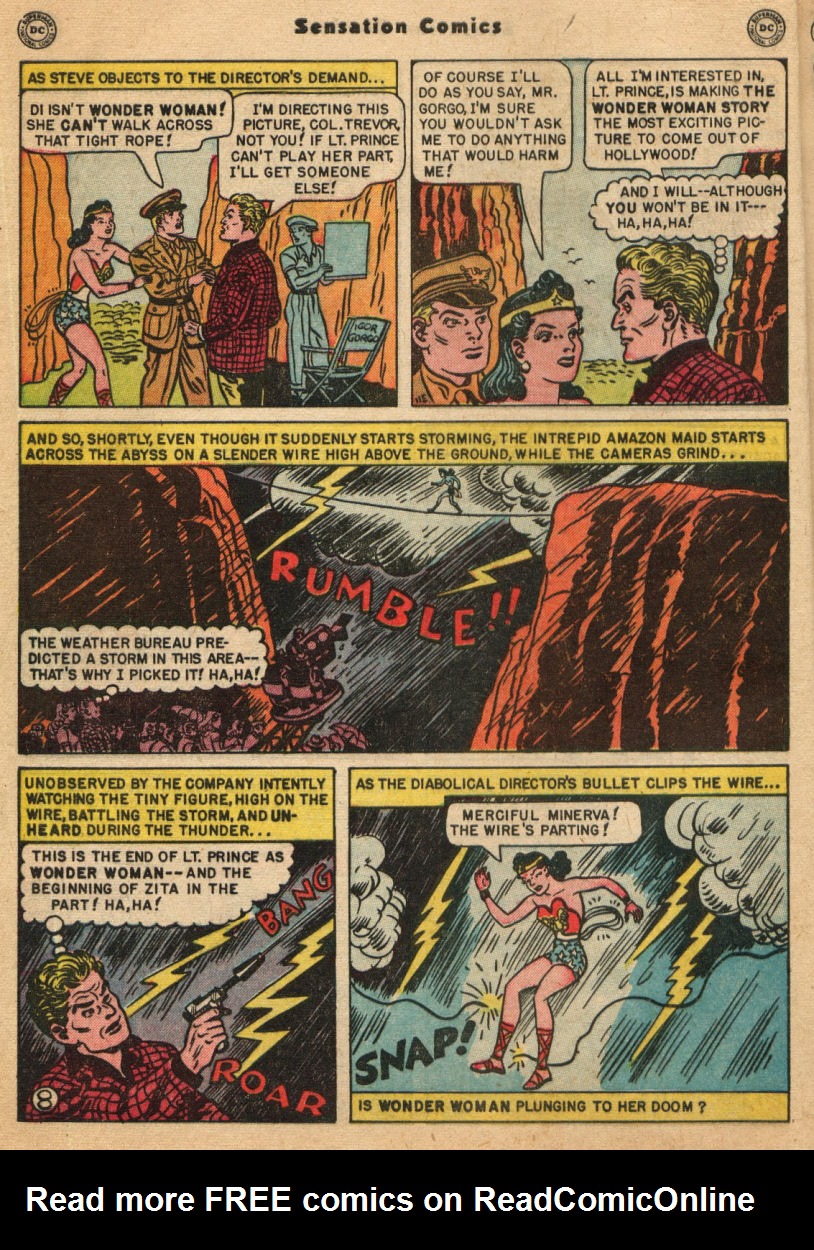 Read online Sensation (Mystery) Comics comic -  Issue #100 - 10