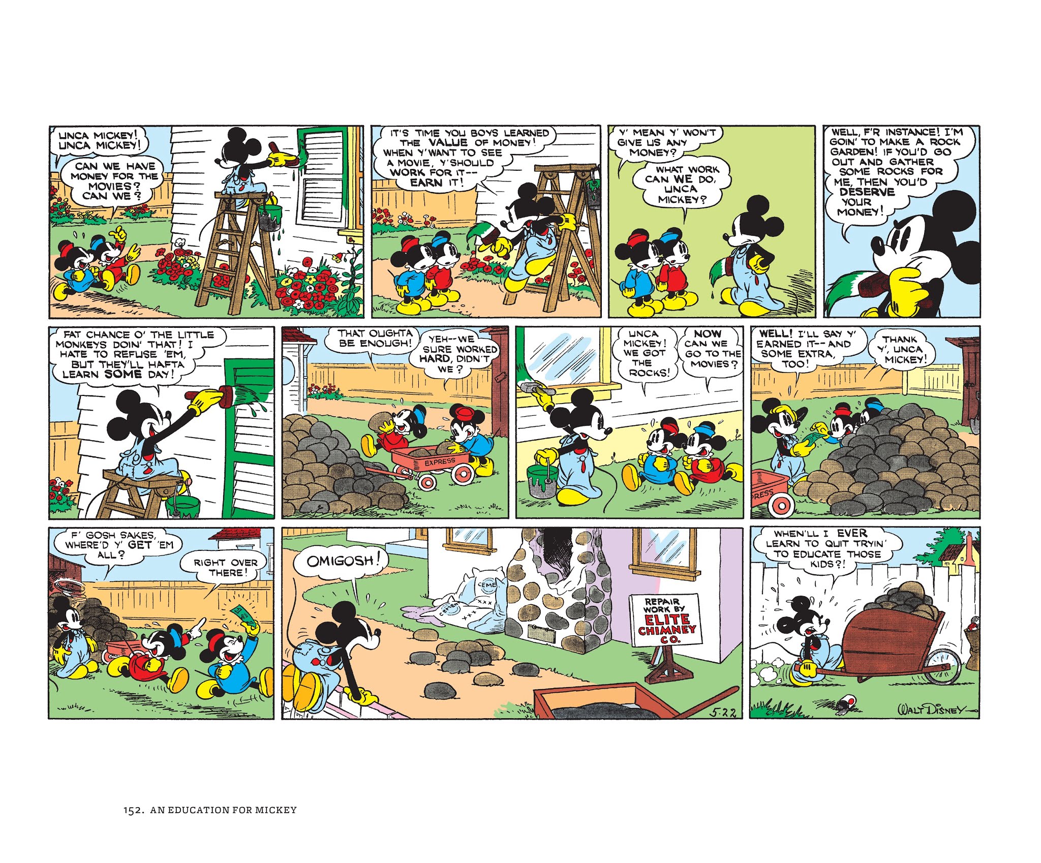 Read online Walt Disney's Mickey Mouse Color Sundays comic -  Issue # TPB 2 (Part 2) - 52