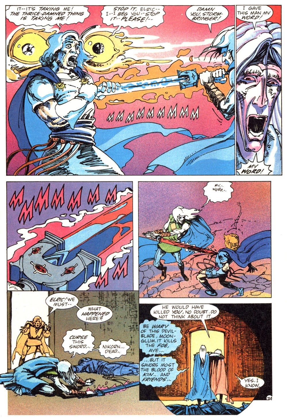 Read online Elric: The Bane of the Black Sword comic -  Issue #2 - 27