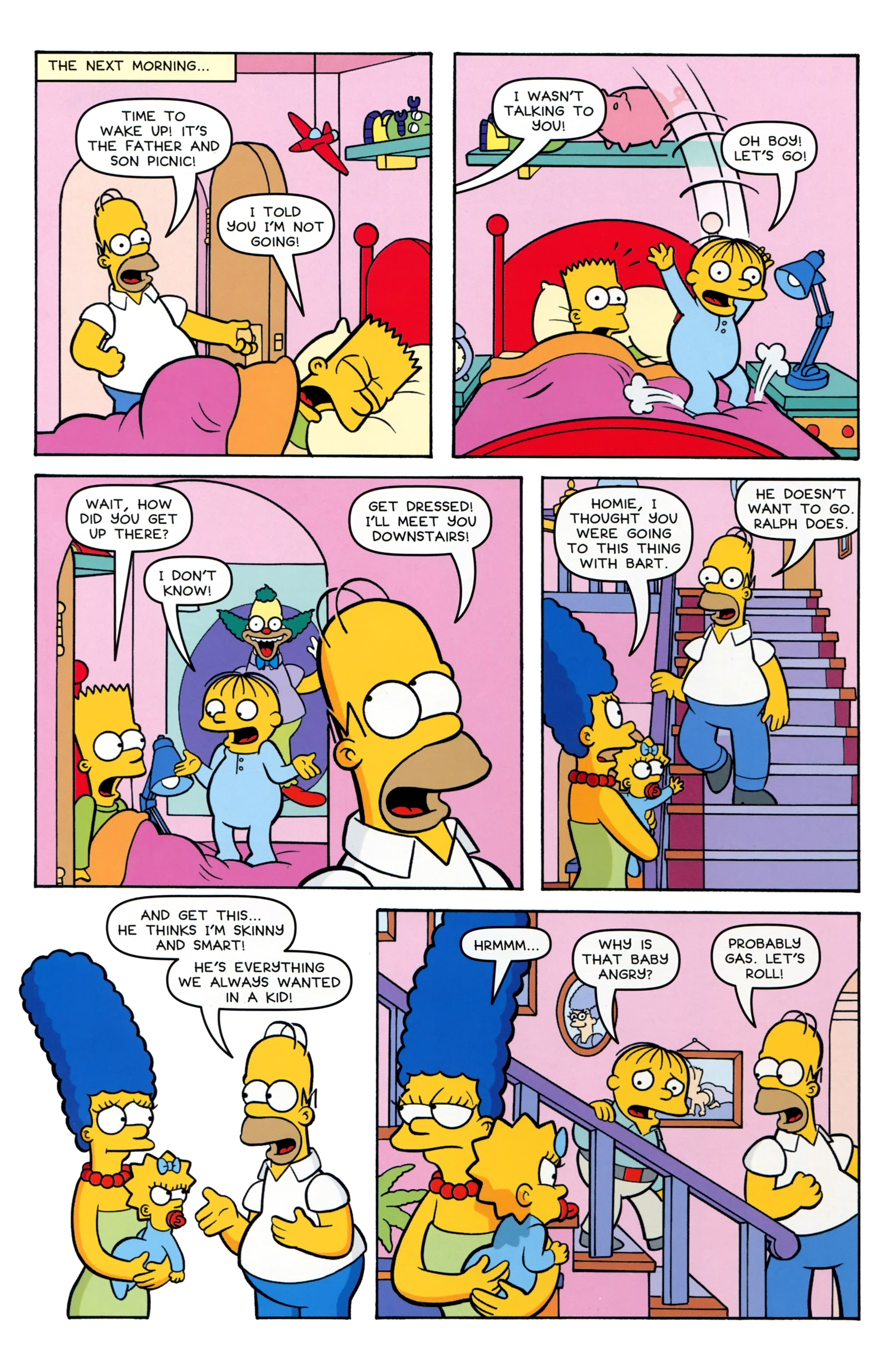 Read online Simpsons Comics comic -  Issue #222 - 17